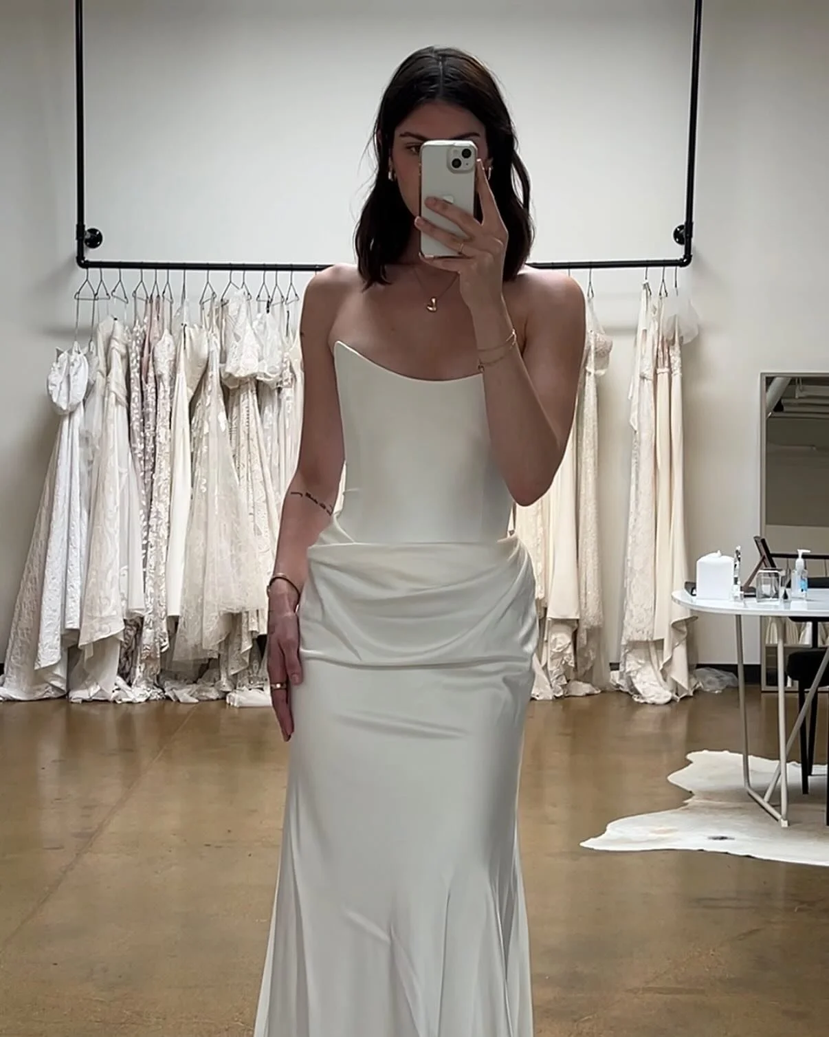 let&rsquo;s talk about basque waists; a trend our brides are loving &amp; for very obvious reason! 😍 this type of bodice extends past your natural waistline, creating a V or U shape at a the front. this helps elongate the torso &amp; snatches your w