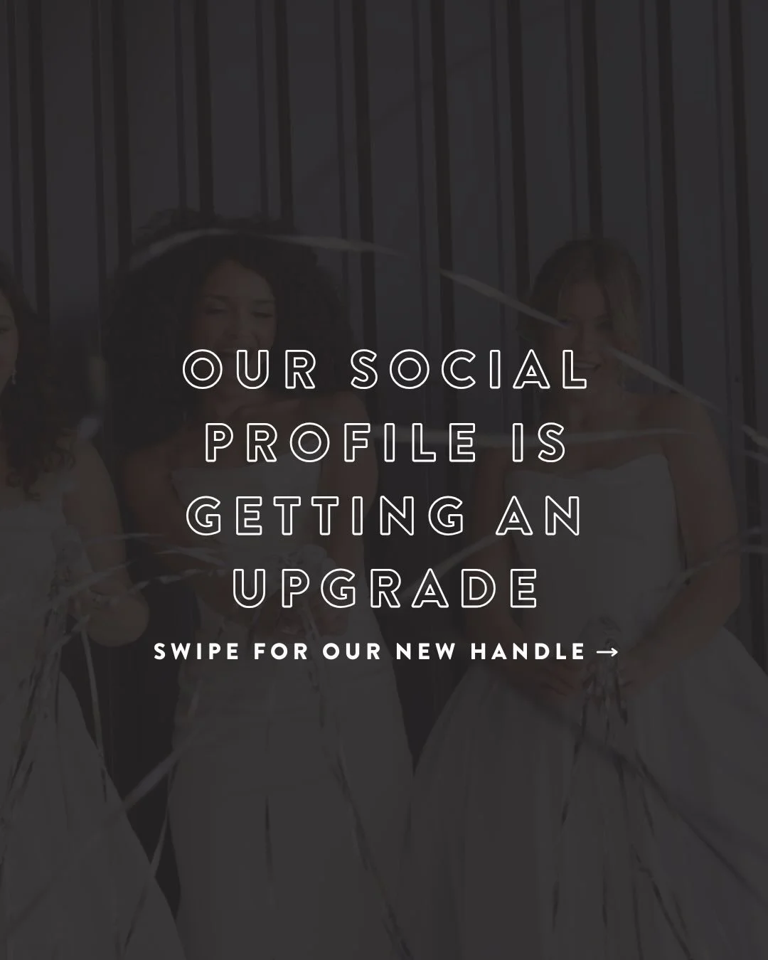 cheers to what&rsquo;s next 🥂 WE&rsquo;RE UPGRADING!

a&amp;b&eacute; x anna b&eacute; bridal is getting a social glow-up! our instagram profile is changing, and we don&rsquo;t want you to miss a thing. follow us over at @aandbexannabebridal for all