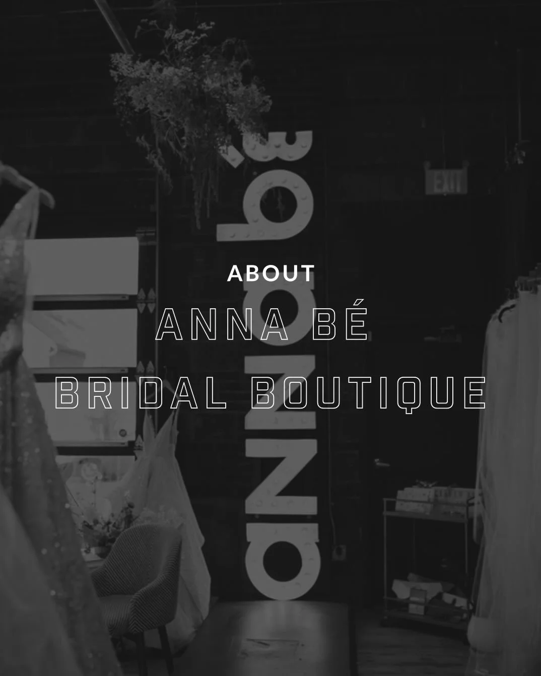 current + future brides looking for the perfect place to find your dress, allow us to introduce ourselves. 🖤

we can&rsquo;t wait to celebrate you when you&rsquo;re here. 🥂