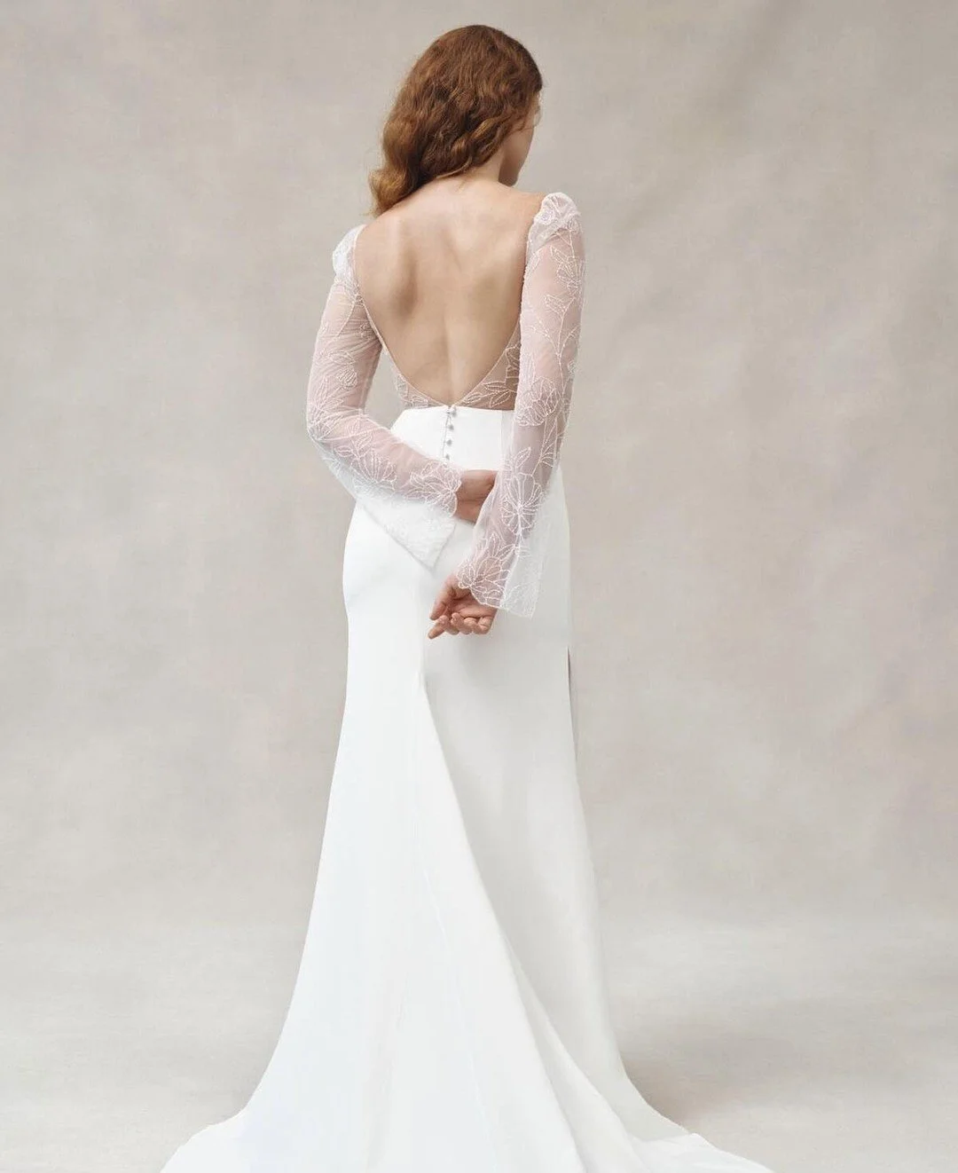 in the colder months, we swoon over our long sleeve dresses a little extra 🤍 if you&rsquo;re a bride who wants sleeves with her wedding look, we have you covered! ✨

winter brides, which one of these dresses caught your eye?