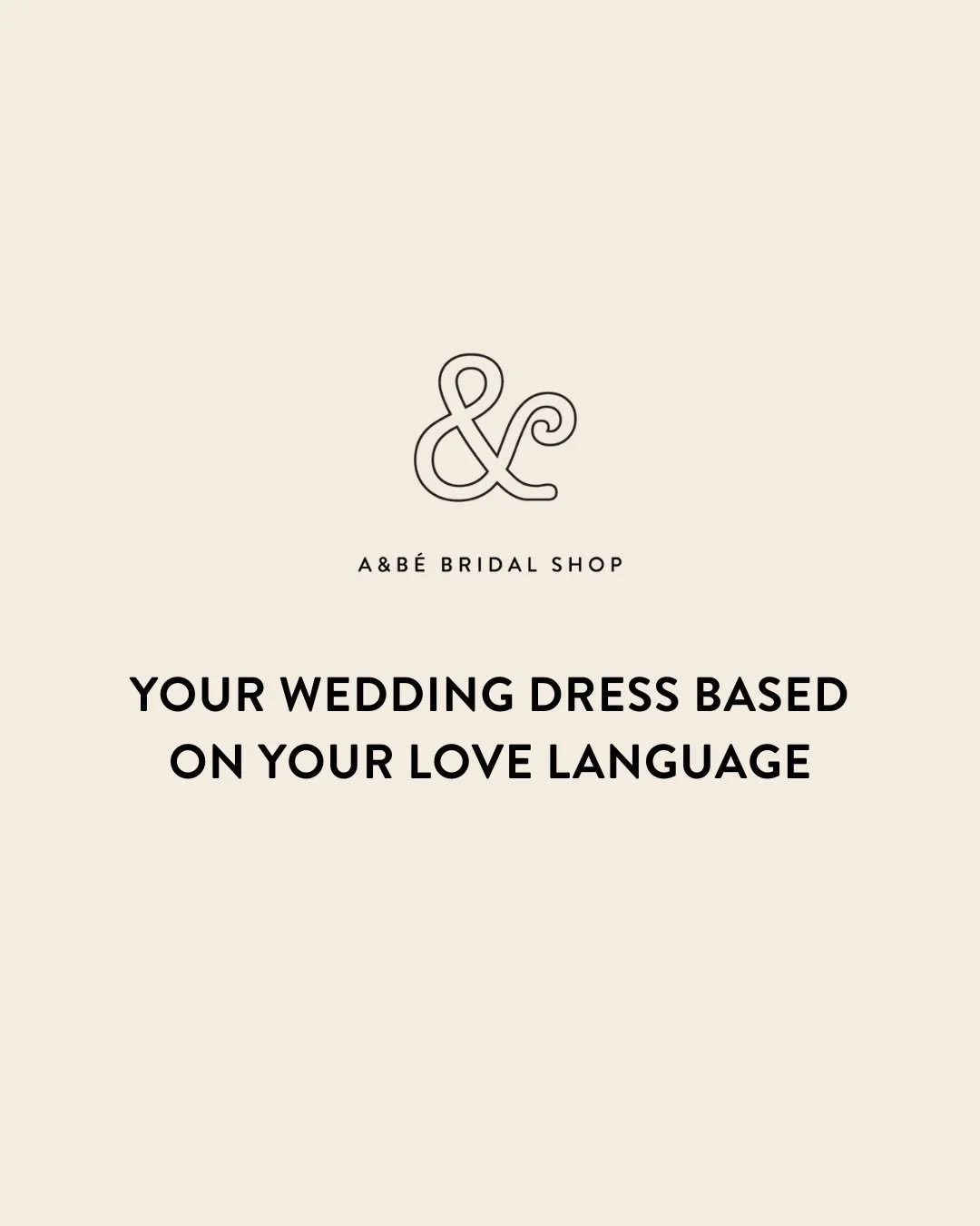thoughts? ✨

tell us your love language &amp; if the dress matches up to it in the comments! 🫶🏼