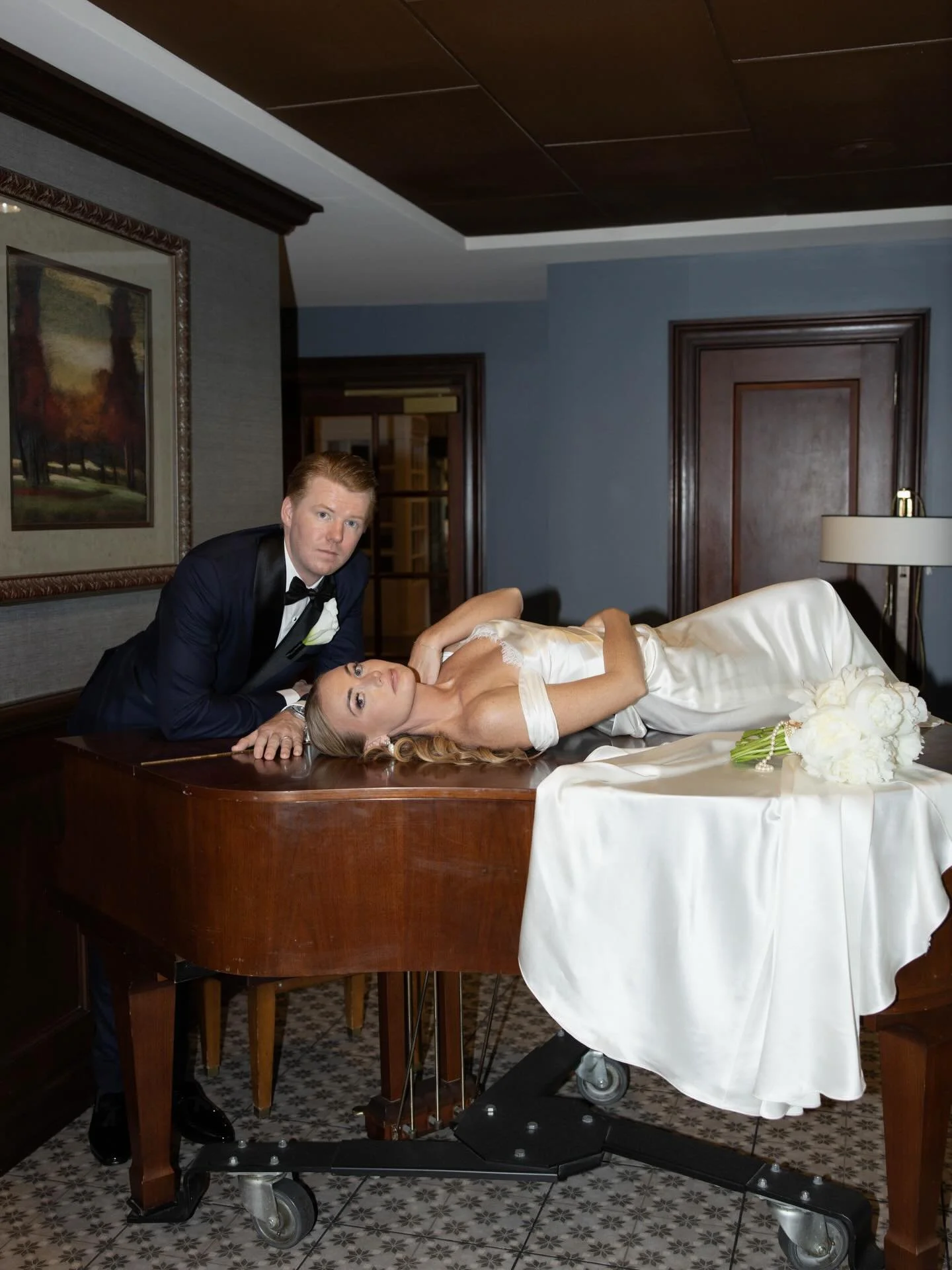 anna b&eacute; real bride abby &amp; connor in @katherinetash 🤍 everything about this day feels so chic, and we will be swooning over this gallery if anyone needs us 😉

dress | indu by @katherinetash via @annabebridalboutique #minnesota

photos | @