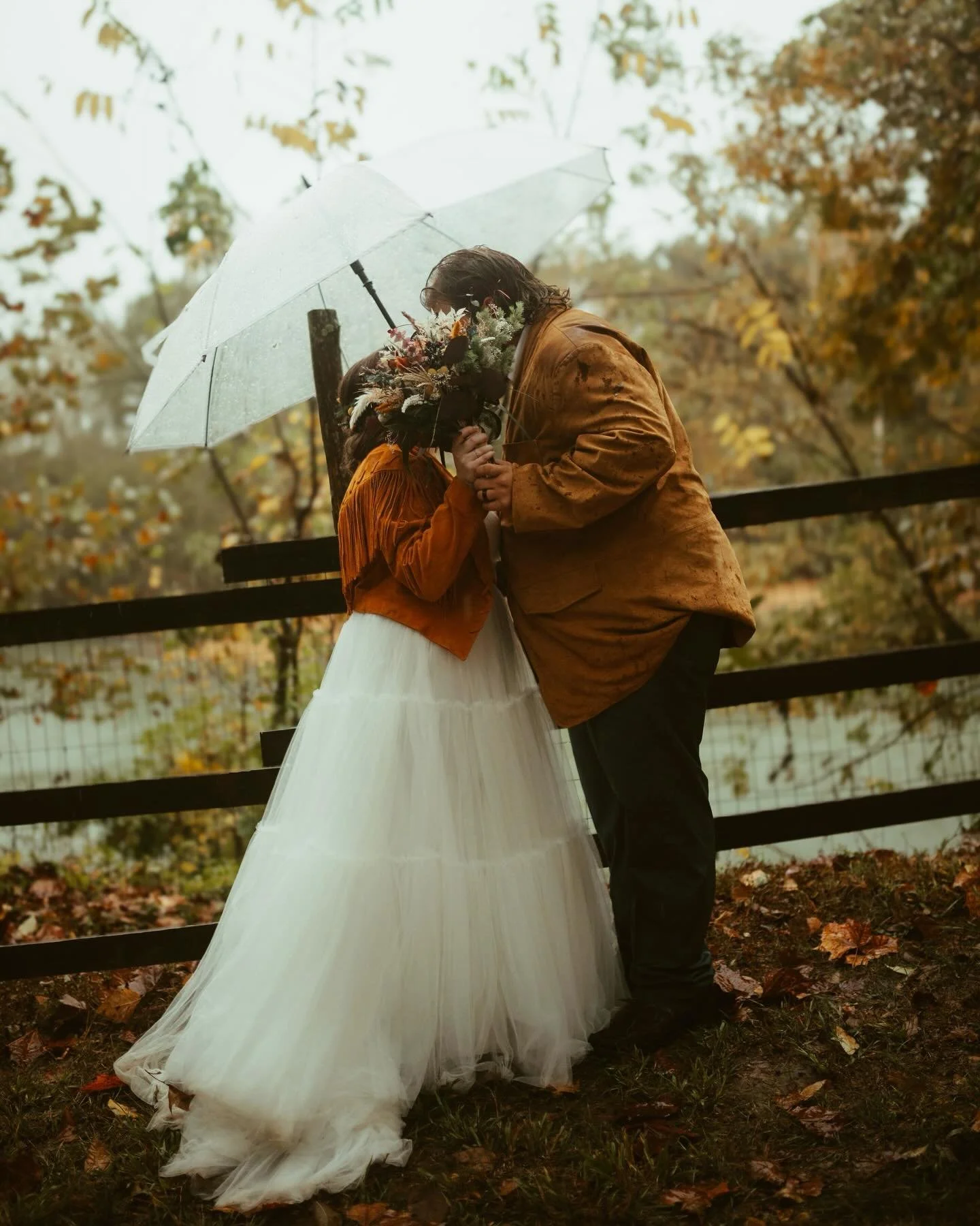 a&amp;b&eacute; real bride gabby &amp; andrew said &lsquo;i do&rsquo; in @alenaleenabridal 🤍 the dreamiest &amp; moodiest day in the forest with these lovebirds 😍

dress | santolina by @aleenaleenabridal via @aandbebridalshop #denver

photos | @mad