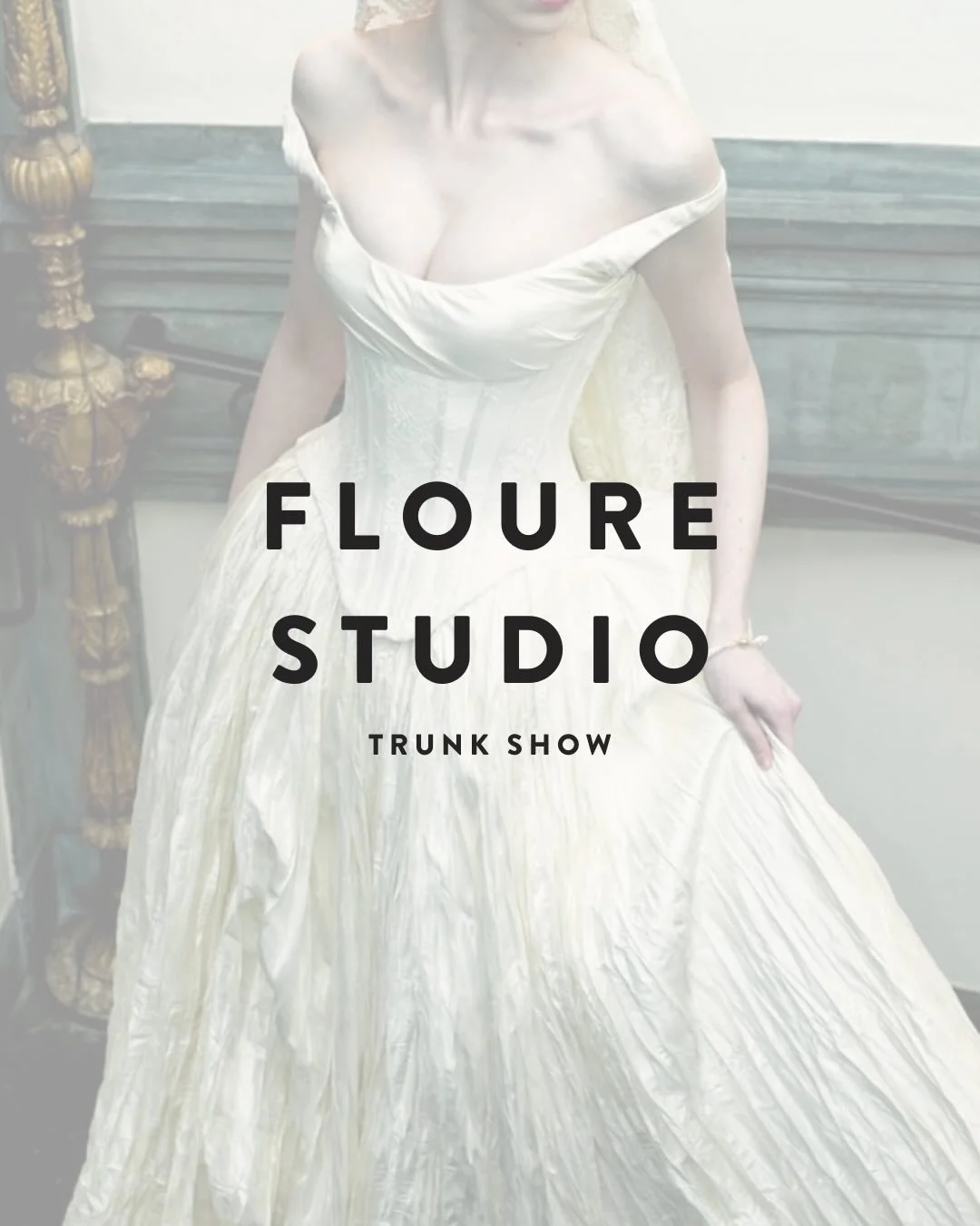 DALLAS BRIDES 🖤 get out your phone + laptops and book an appointment for our @flourestudio trunk show march 13&ndash;22!

for a limited time, shop luxe + viral gowns noticed by @voguemagazine. slots are filling and you&rsquo;re not going to want to 