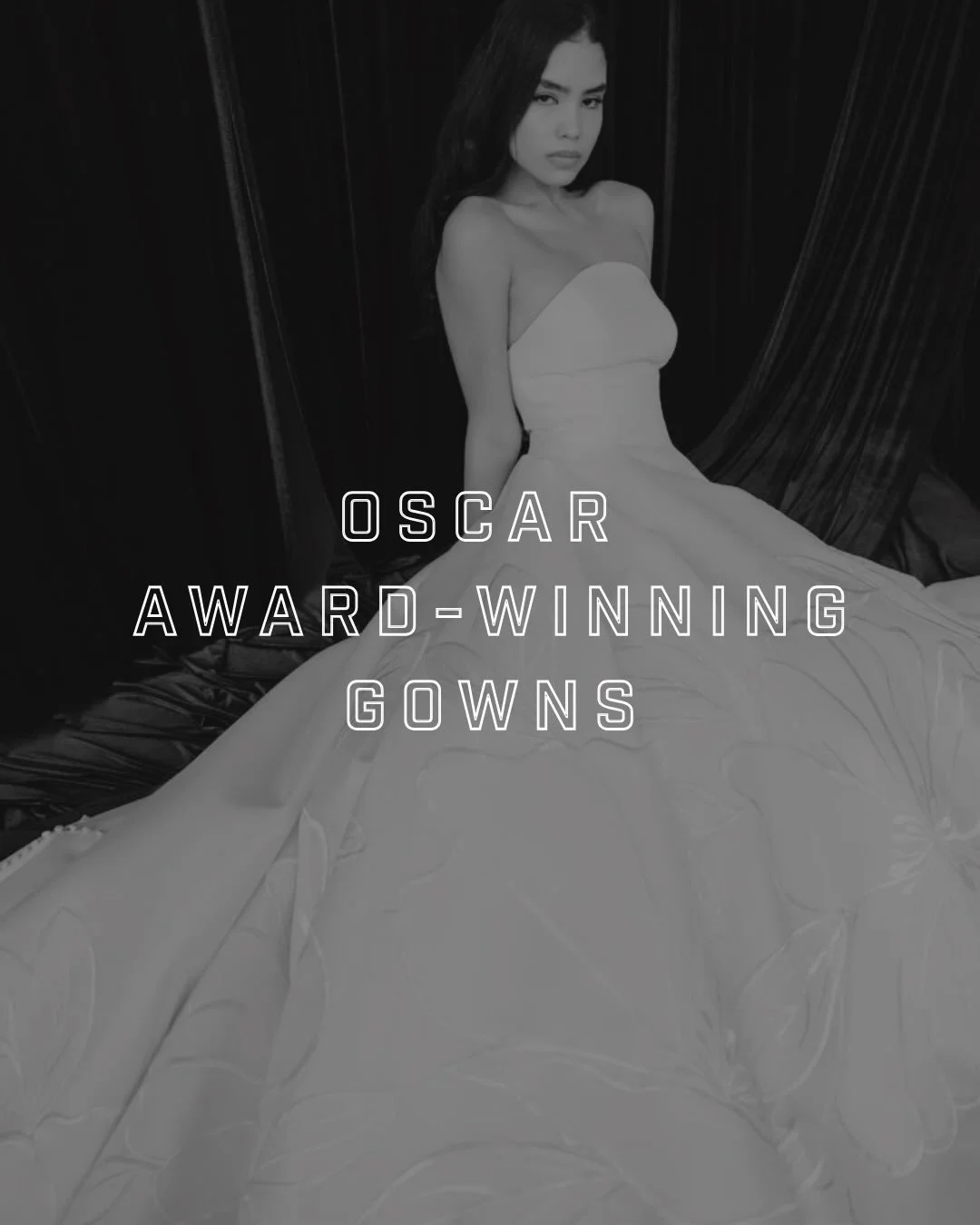 in honor of awards season, we cast a few of our favorite gowns in leading roles.

swipe through these award-winning gowns and share your overall winner in the comments. 🖤

#oscars #academyawards #weddinggown #fashion