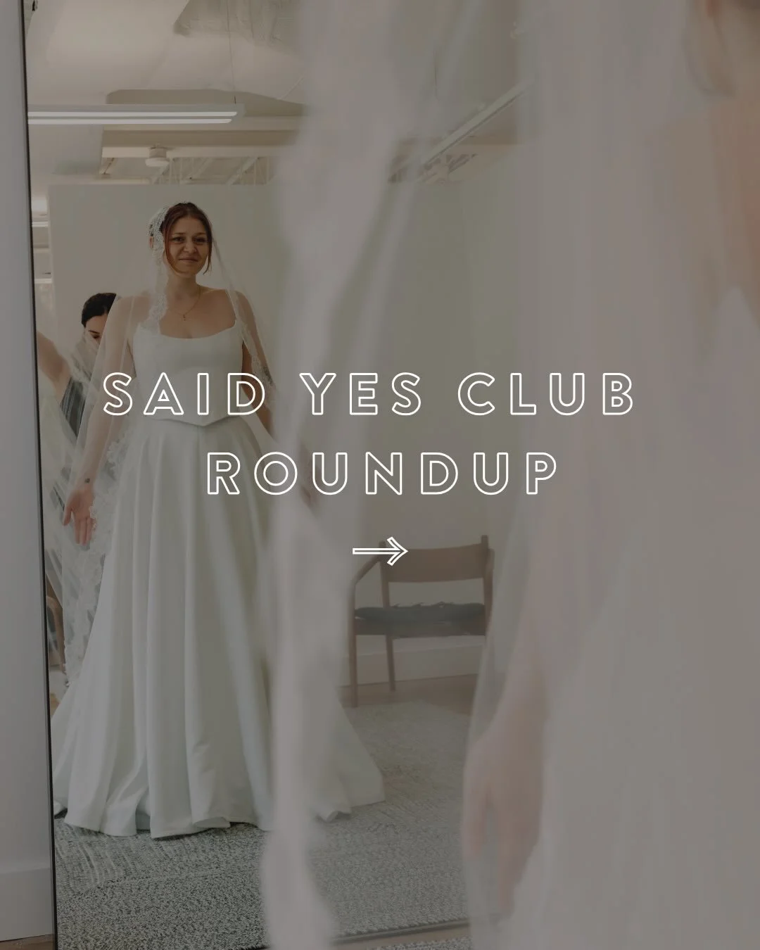 here are some recent brides who said yes to the dress with us! ✨

we love making bridal dreams come true &amp; truly get emotional every single time a bride finds their dream wedding look. 🥺

book an appointment with us to shop our curated collectio