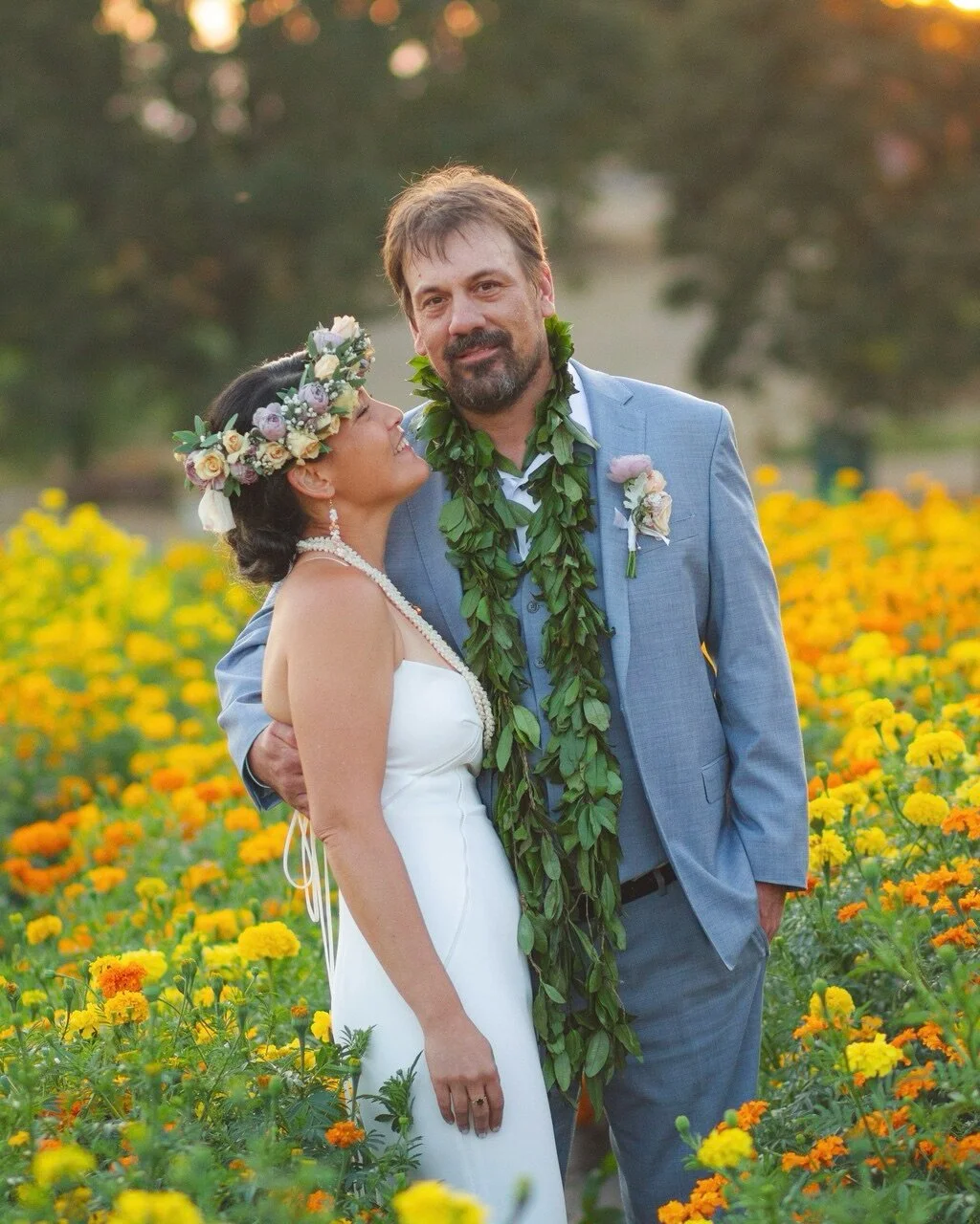 a&amp;b&eacute; real bride ashley &amp; martin in @katiemaycollection 🤍 this day feels so warm &amp; we can&rsquo;t stop obsessing over the little details ✨

dress | temperley by @katiemaycollection via @aandbebridalshop #portland

photos | @dogtrot