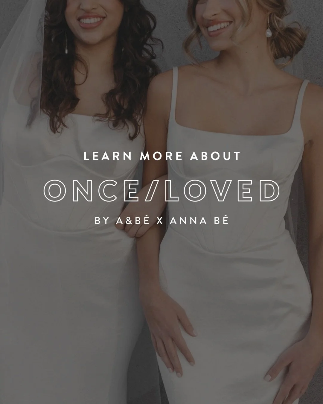 in honor of earth day, we wanted to spotlight our sustainable wedding gown resale program, onceloved.

onceloved embraces circular fashion, sustainability and community. our curated collection gives stunning gowns a second life connecting past and fu