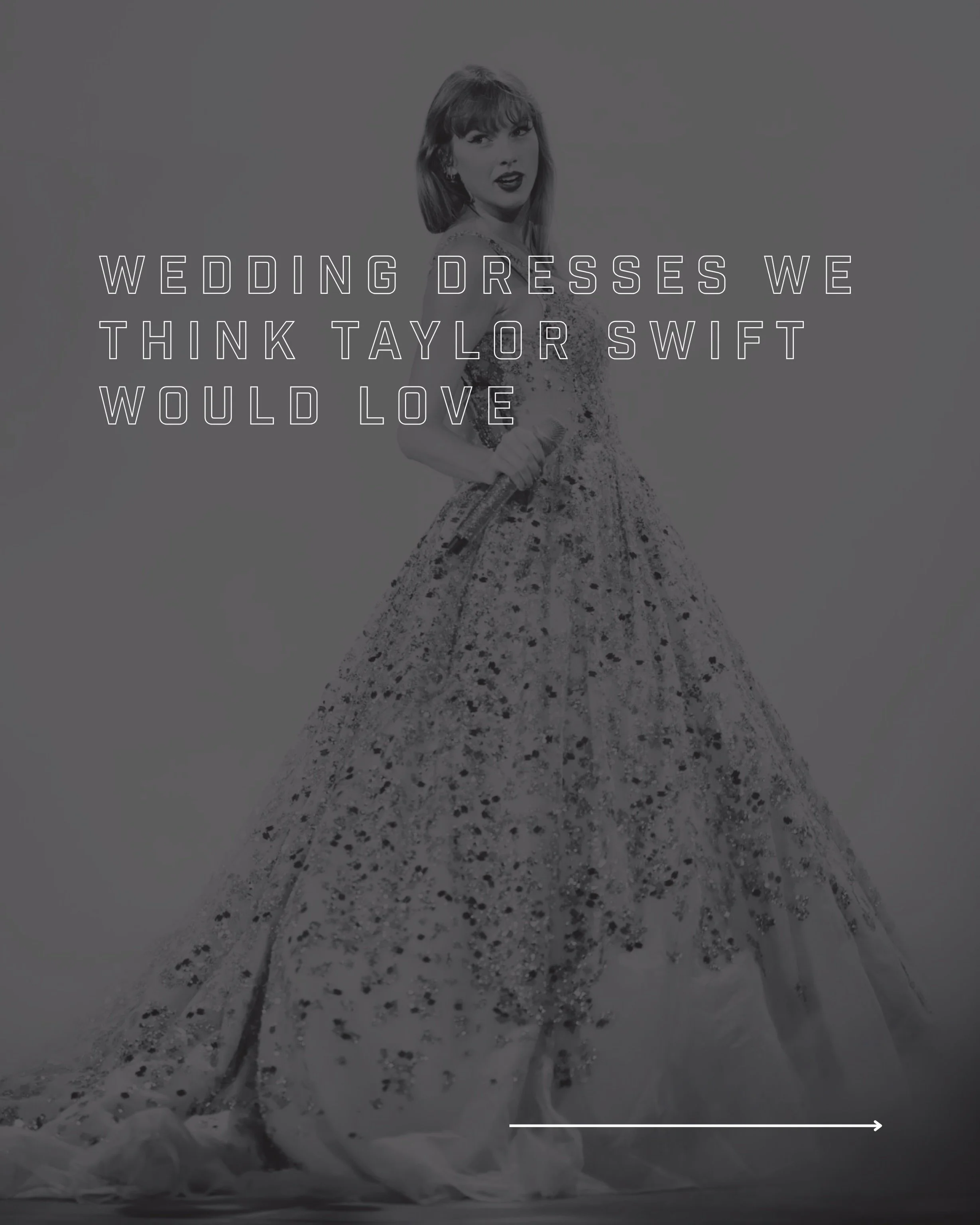 we heard a certain pair of lovebirds may be getting married in july, so here are some @taylorswift coded wedding dresses + why we think she&rsquo;d love them 🖤✨

which one do you think is the most her?

#taylorswift #wedding #celebritywedding #taylo