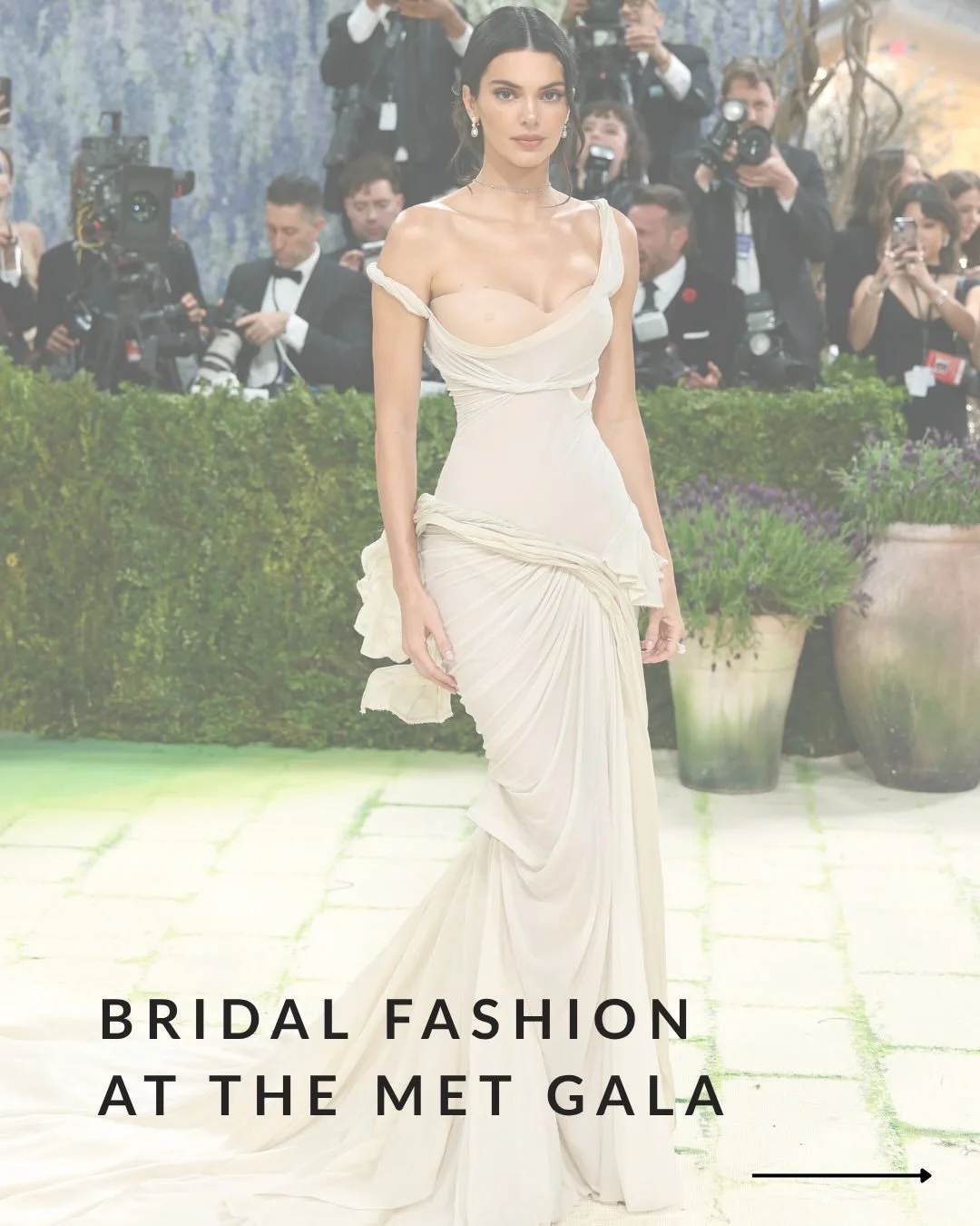 bridal inspired looks from the met gala carpet 🖤

who&rsquo;s look was your favorite?

#metgala #metgalafashion #bridalinspo