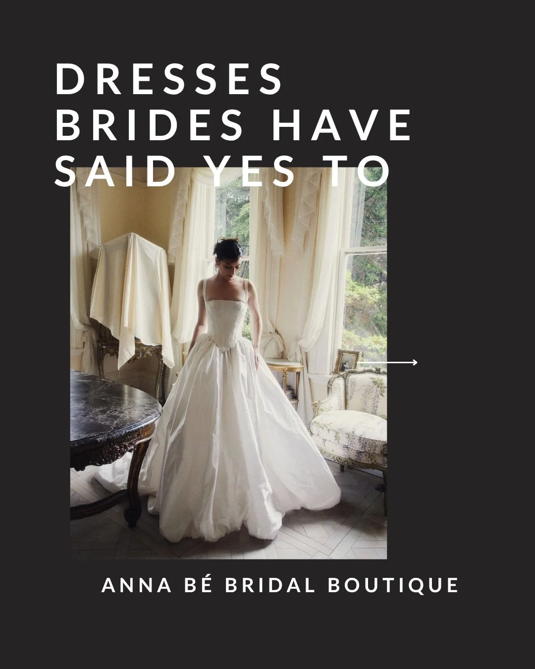 have you found your dress yet? if so, let us know what you said yes to in the comments 🖤

#daniellefrankel #sayyestothedress #weddingdress #bridetobe #2027bride