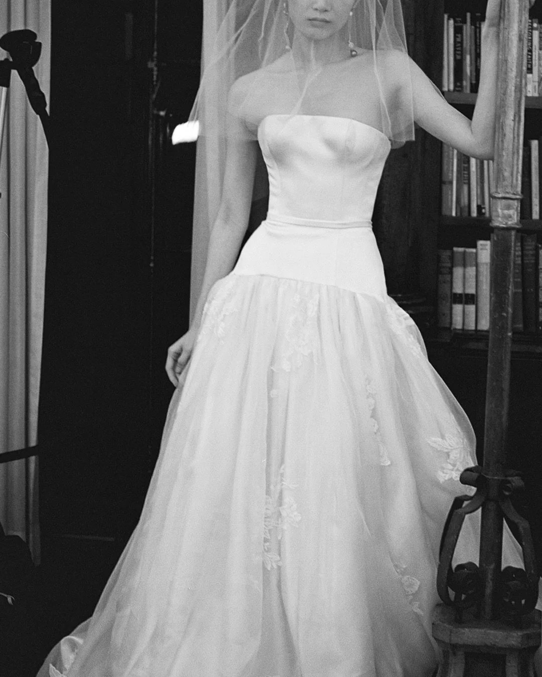absolutely obsessing over these #bts shots of @flourestudio at @nybfw. 

floure gowns are meant to be showstopping + we&rsquo;re so glad to have these gowns in our collection. book your appointment at anna b&eacute; bridal boutique + all @aandbexanna