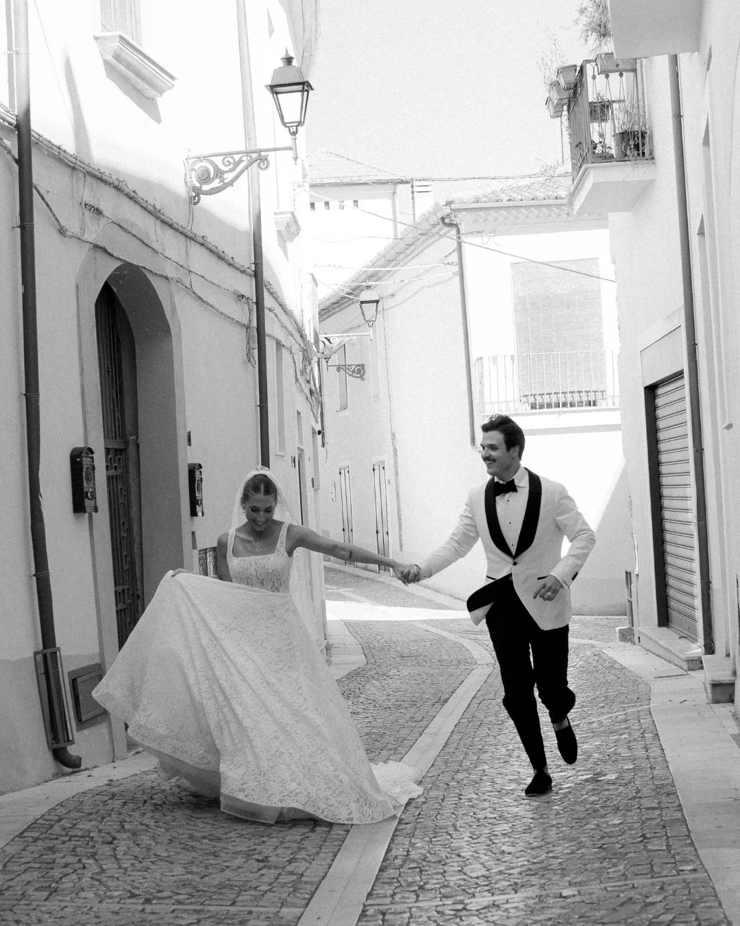 we are truly in awe of this chic wedding in italy between anna b&eacute; bride emma + trenton, featuring @evalendel 🕊️

dress | lucrecia by @evalendel via anna b&eacute; bridal boutique #colorado
photographer | @luigireccia_photographer
venue | @dom