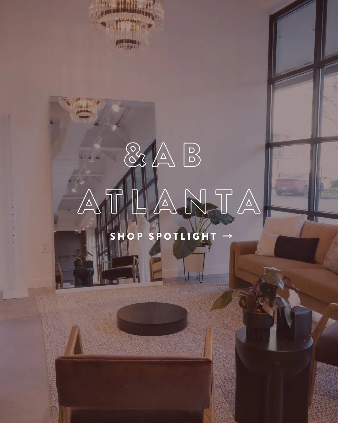 SHOP SPOTLIGHT: &amp;AB #atlanta 🖤

welcome to a&amp;b&eacute; x anna b&eacute; bridal shop atlanta. located in the heart of buckhead, our bridal shop offers an elevated yet welcoming place to find a wedding dress that truly feels like you.

what ar