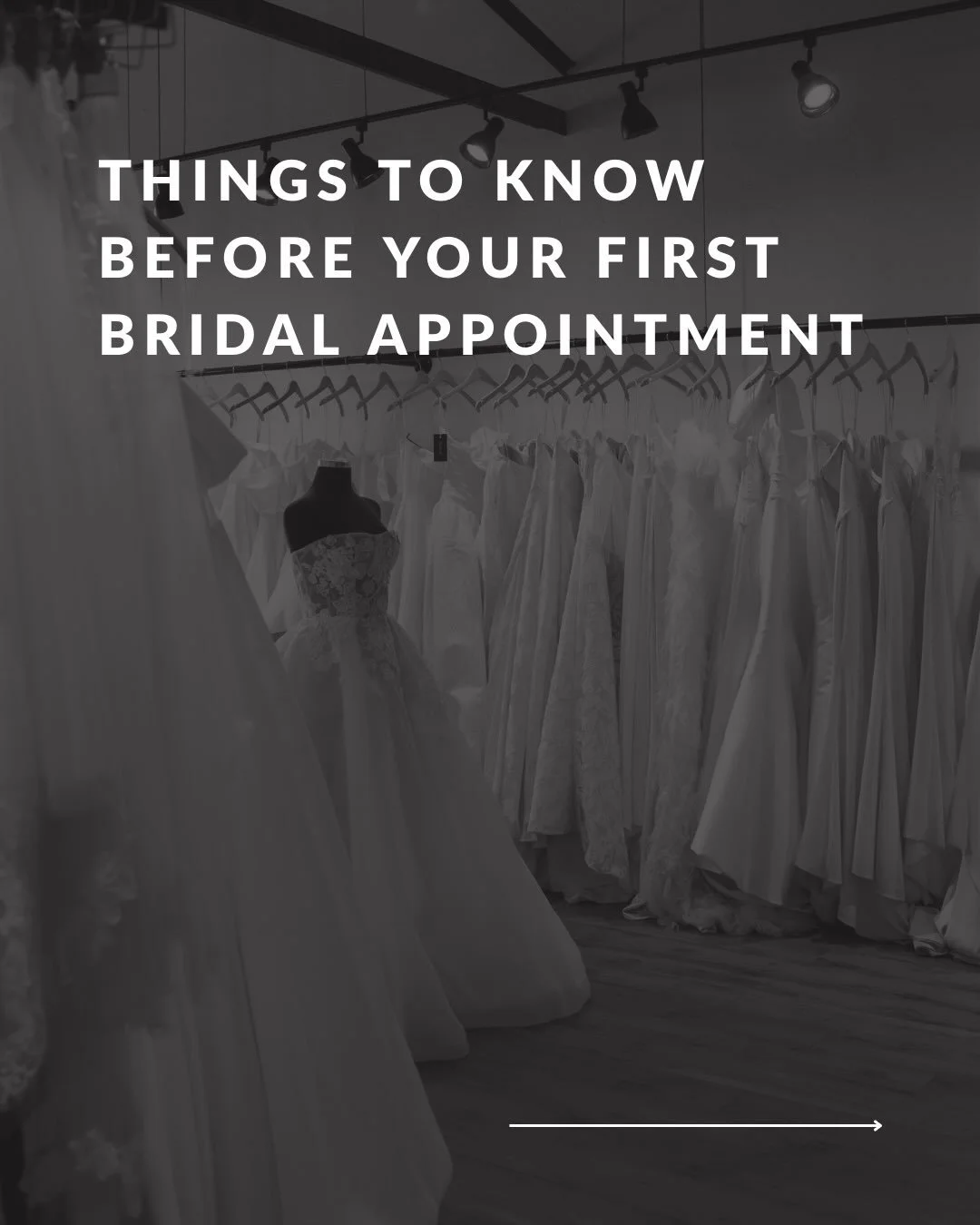 brides, these are the most important things to know before your first bridal appointment 🖤

what other questions do you have? let is know in the comments + we&rsquo;d love to answer them for you.

#bridaltips #bridalshoppingtips #weddingtips #dresss