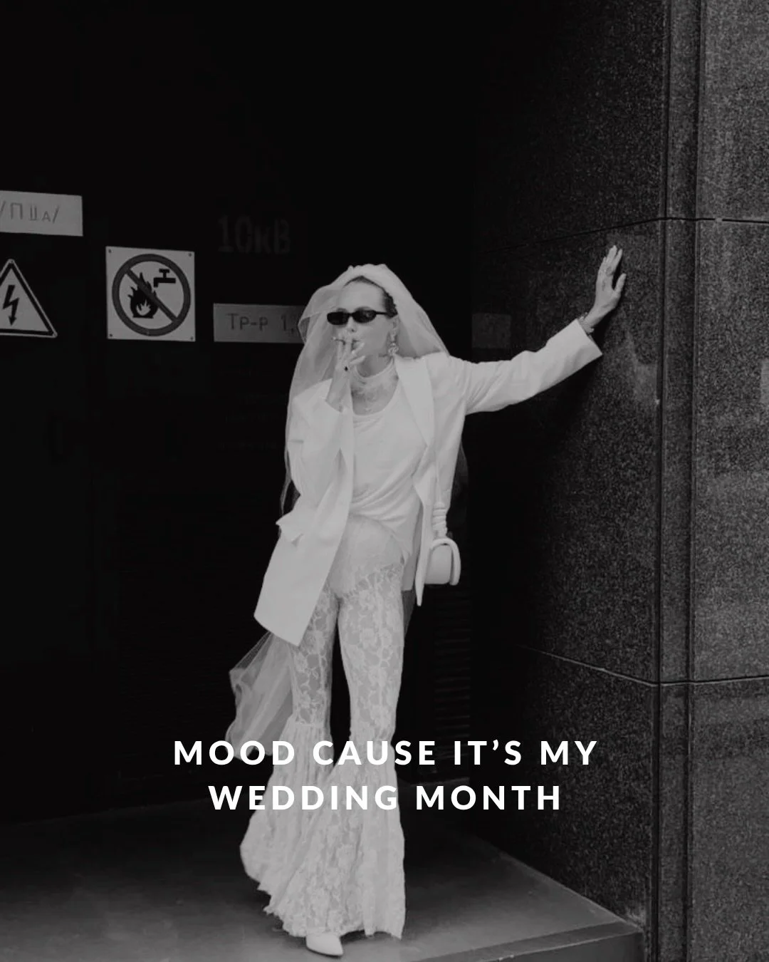september brides, it&rsquo;s your turn 🖤

what is your mood during the final stretch of wedding planning? 🥂

#fallwedding #septemberbride #bridalera #bridetobe