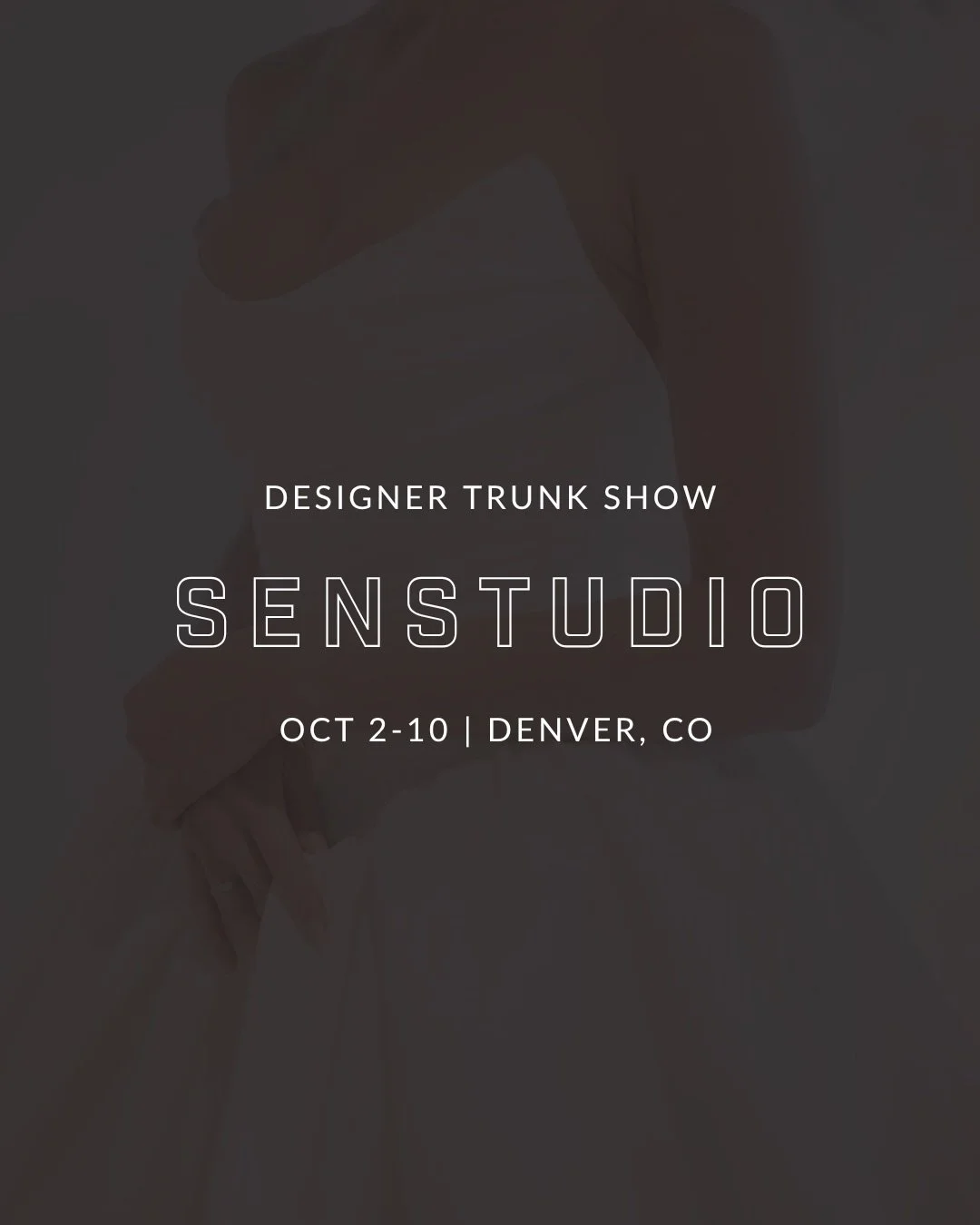 we&rsquo;re excited to welcome @_senstudio for a special trunk show at anna b&eacute; colorado from october 2-10. this classic bridal label is known for its sophisticated approach to bridal, specialty fabrics, + minimalist styles.

ranging from $2,80