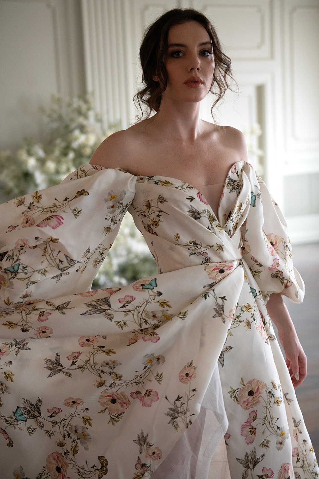 Bouquet Robe – Monique Lhuillier