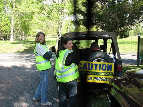 Helping with parking and traffic control