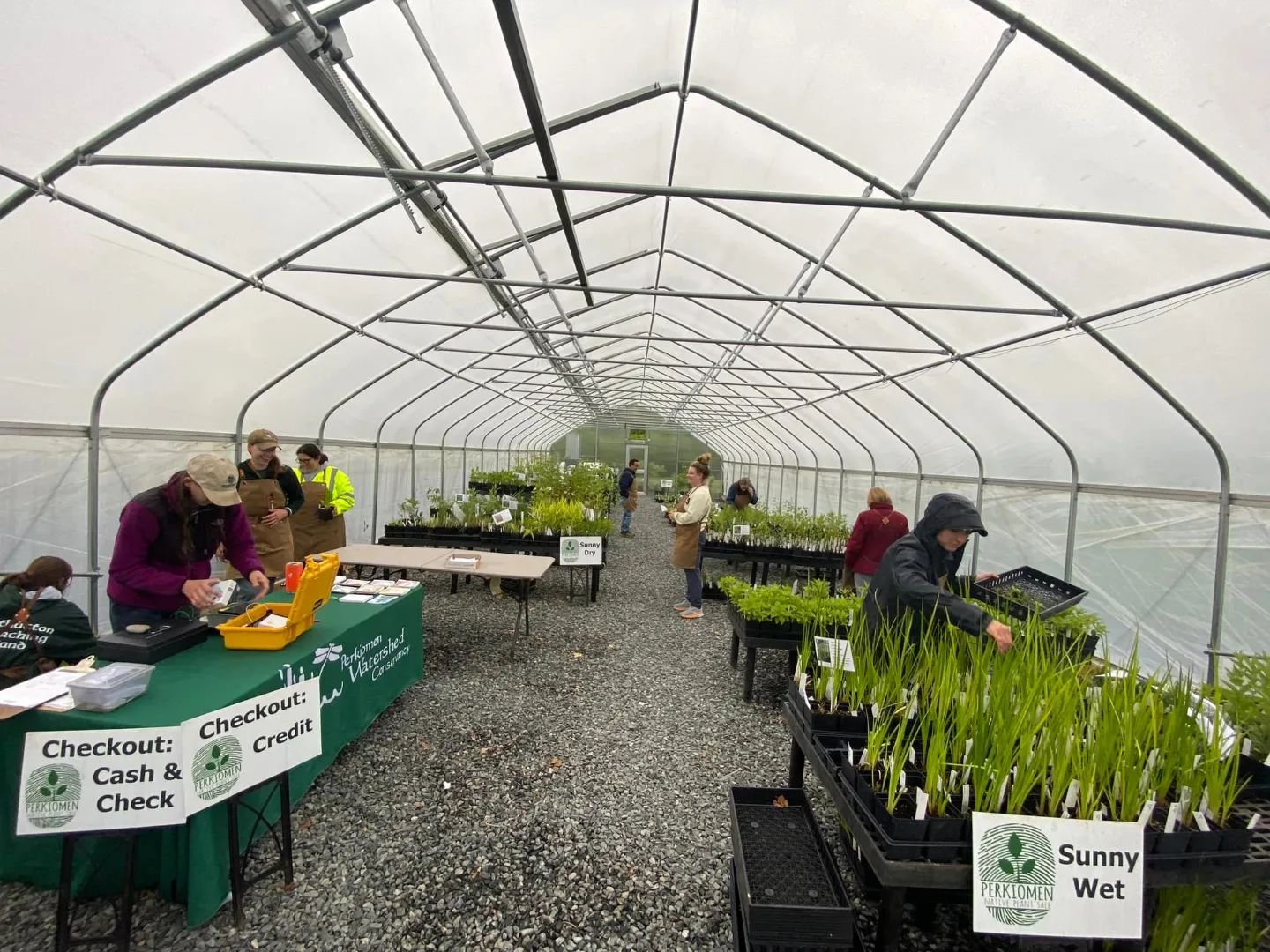 It may be raining&hellip; but our sale is under cover&hellip; come on out to the Native Plant Sale at Reiff Park! We&rsquo;re here from 9 am to 1 pm.
Learn more about the Native Plant Sale at www.perkiomenwatershed.org/native-plant-sale