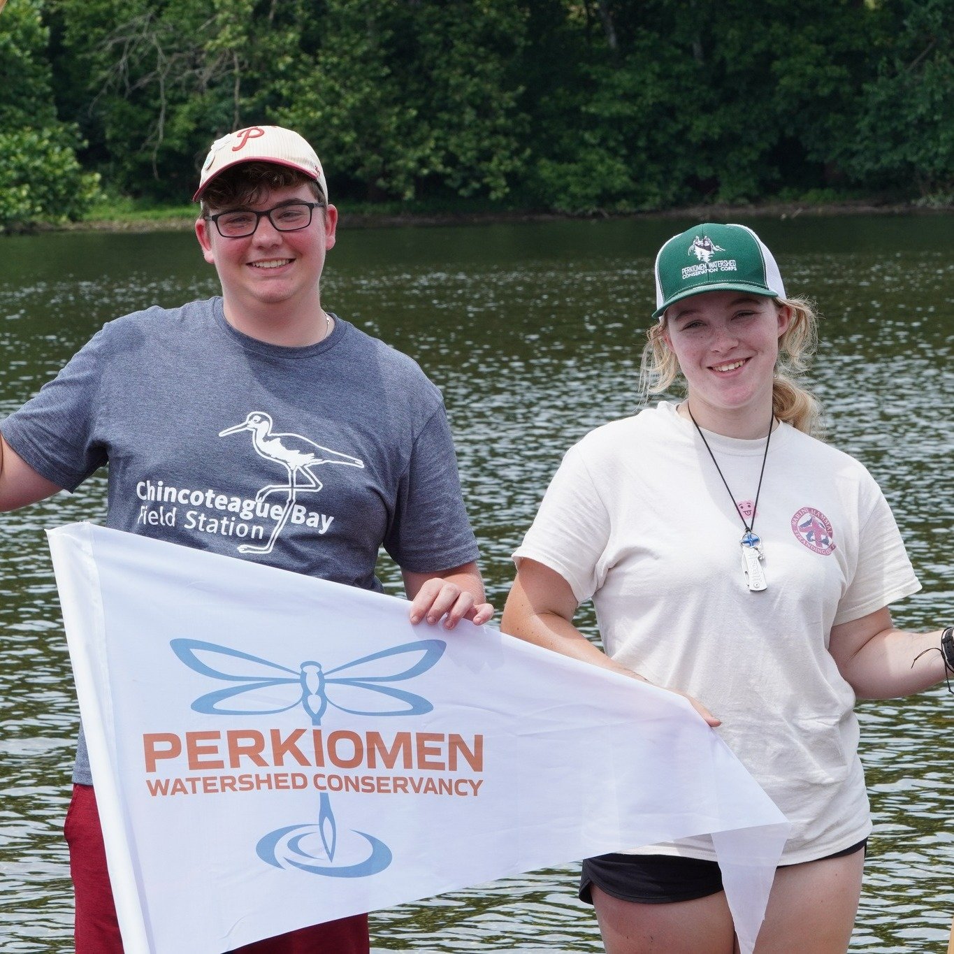 We are launching an abbreviated Perki-Bay Expedition today!! Our Youth Conservation Corps members, summer interns, and Conservancy staff will hit the water to explore the beautiful creeks and rivers of southeastern PA! Learn more about this exciting 