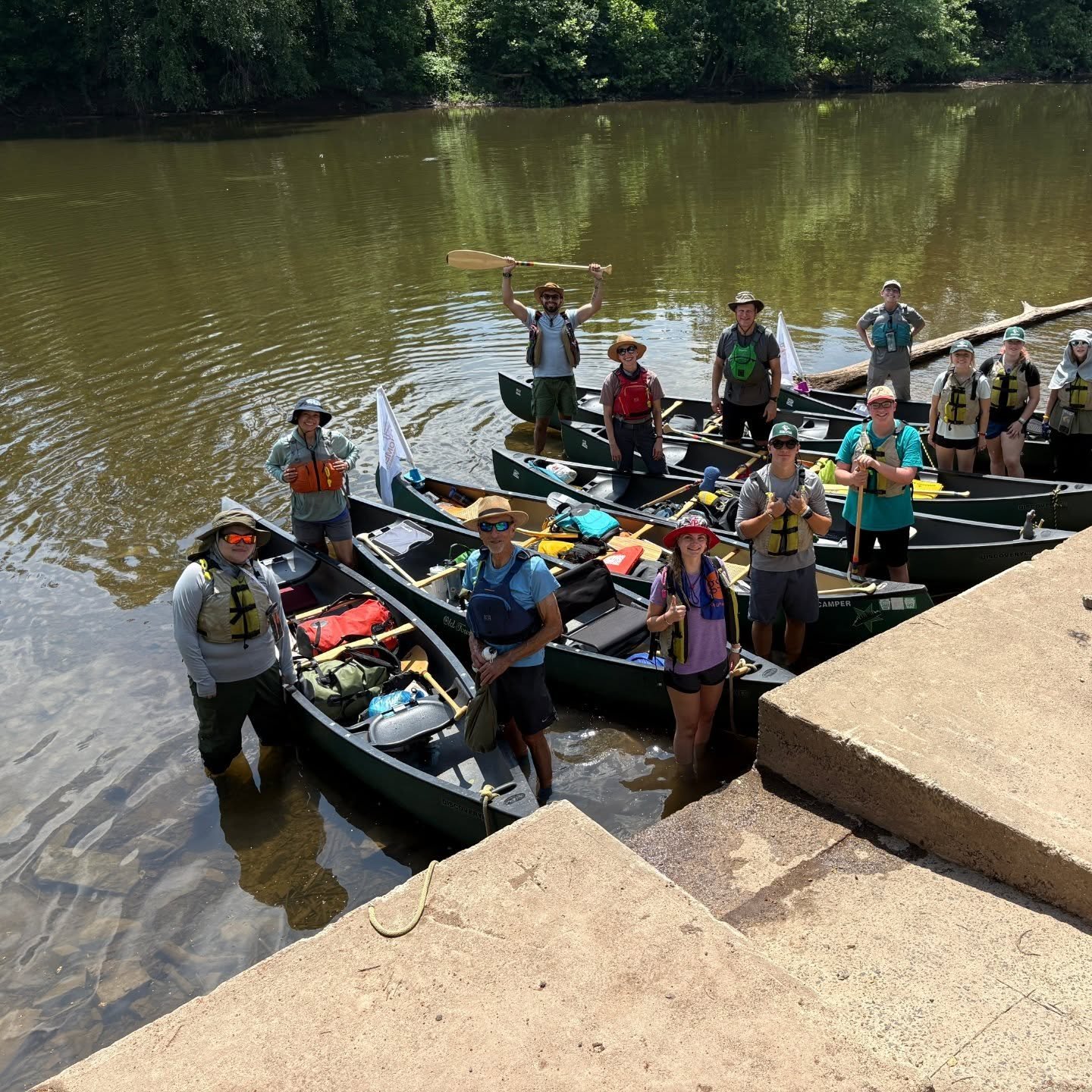 The Perki-Bay Expedition Team has arrived at camp! We had a wonderful first day of paddling, spotting tons of wildlife including bald eagles, osprey, mergansers, and more. Our team has been having some fun working on nature art crafts like botanical 