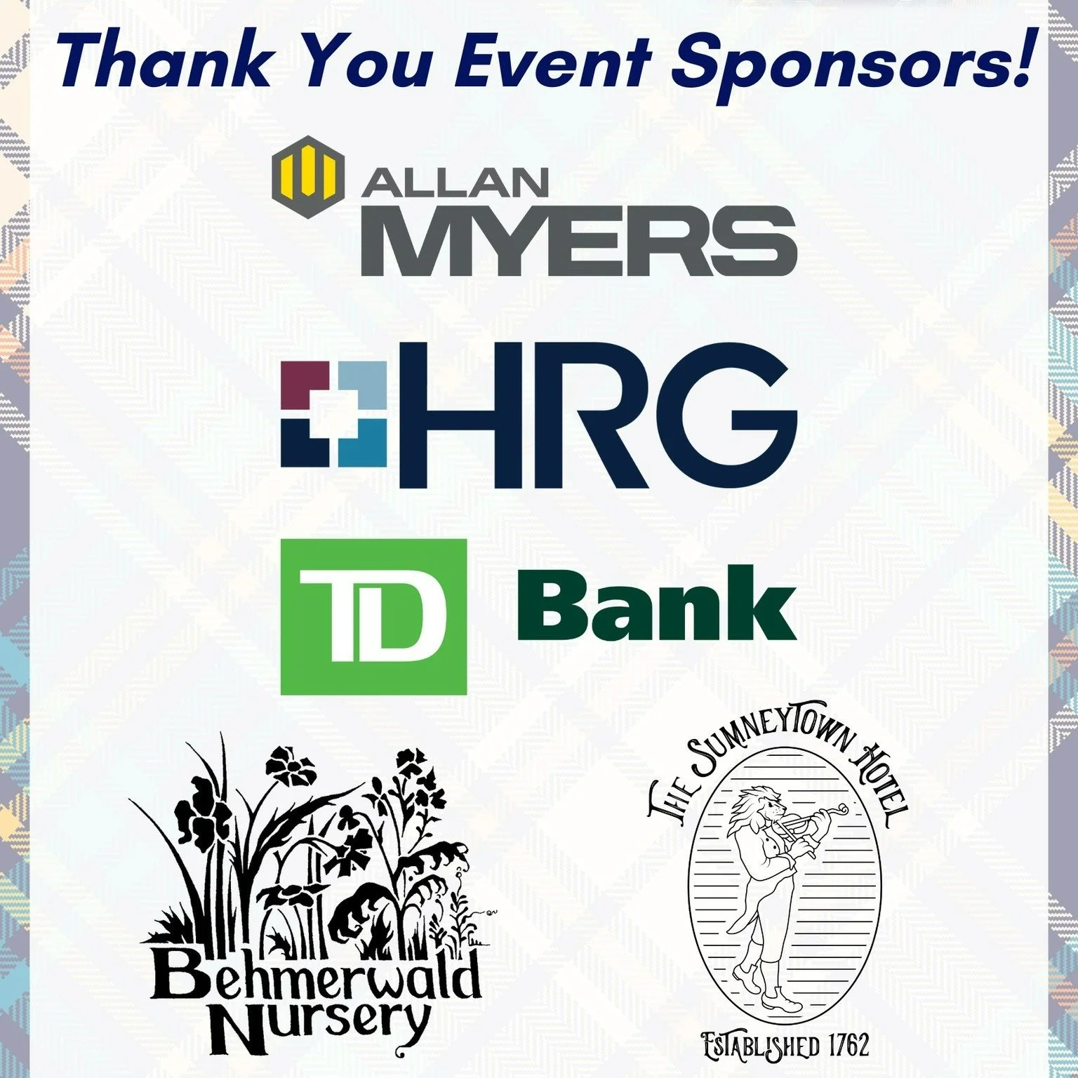 The Flannel Formal is TONIGHT!!! We truly can't wait to enjoy an evening of festivities with you and the weather looks great! This event would not be possible without the support of our sponsors. Please join us in thanking our 2025 Flannel Formal spo