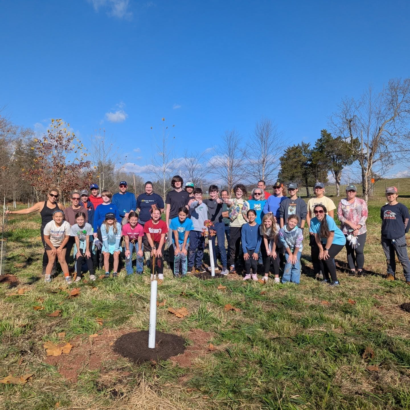 Thank you to the amazing group of volunteers that joined us for today's final day of tree planting at Reiff Park!! We could not have asked for better weather or a better group of volunteers for this planting!!