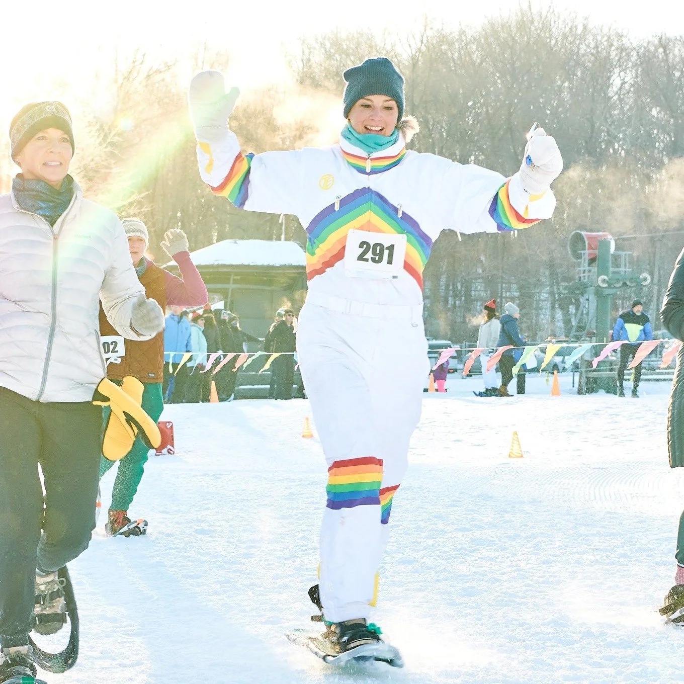 The countdown is on... only a few hours until the LARGEST SNOWSHOE RACE IN AMERICA!! The gun goes off at 8 am tomorrow morning at Spring Mountain... but for those of you racing... COME OUT TO BROTHERS KERSHNER BREWING FROM 4-7 PM THIS EVENING TO PICK
