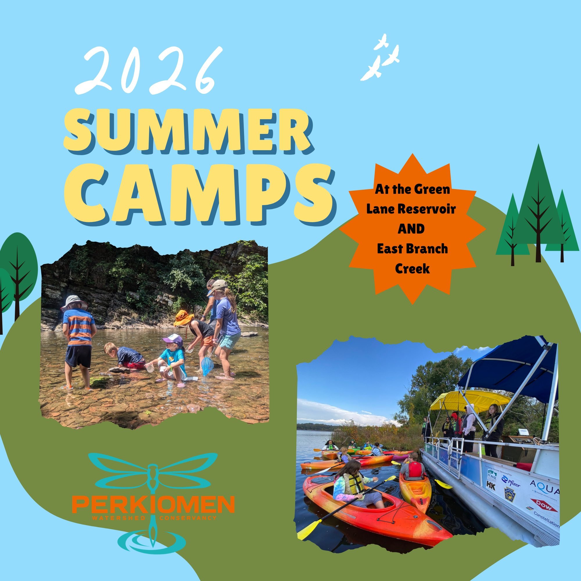 Can you believe it is already June? We are so excited that we are less than 2 weeks away from the kick-off of our 2026 summer camp programs! We've got half-day camps, full-day camps, camps at the creek and camps at the reservoir. No matter what sort 