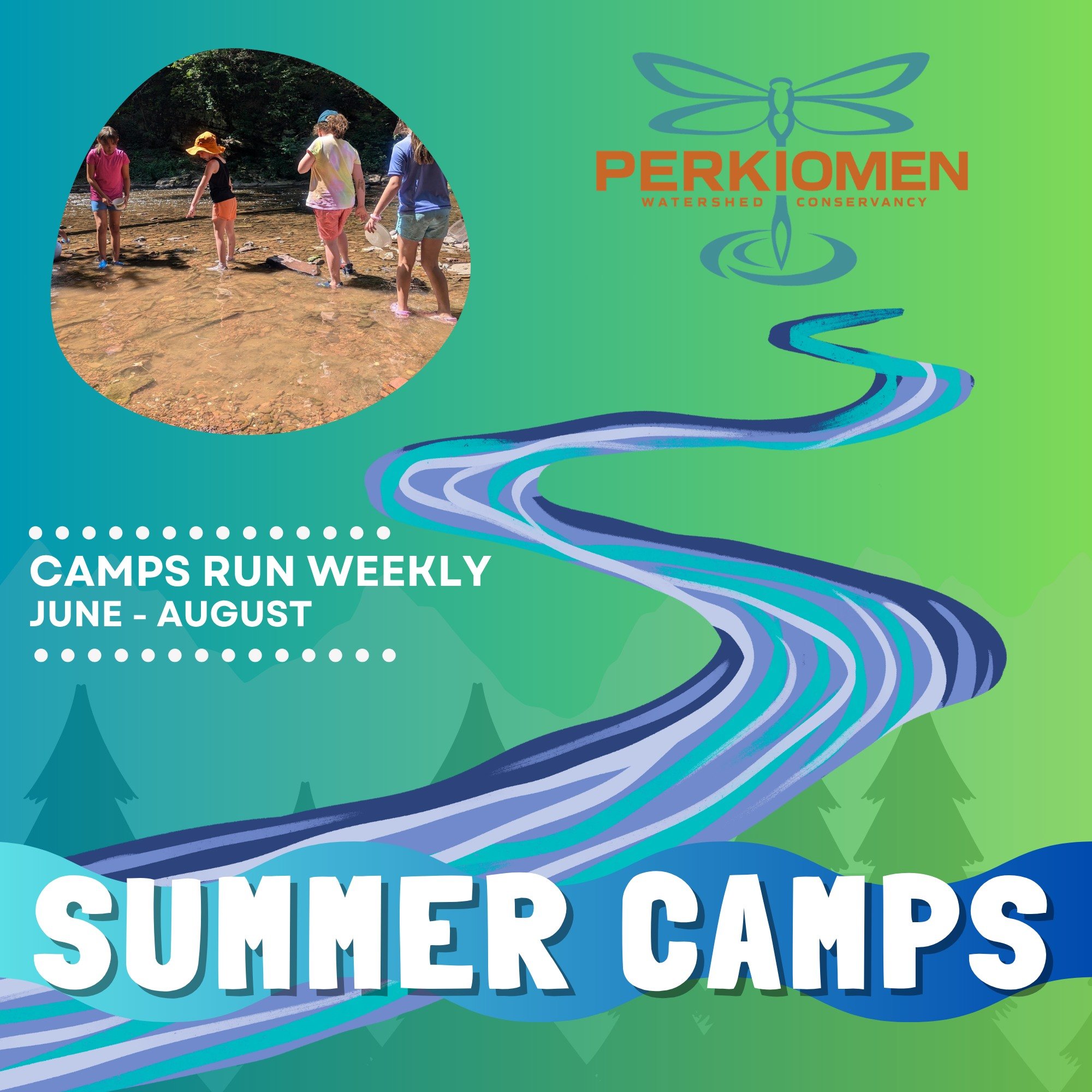 The wait is nearly over! We are so excited to kick off our Summer Camp season with this Thursday's Exploring the East Branch single day adventure. Can't make it to this one? Don't fret, we've got camps running throughout the summer!

To learn more an