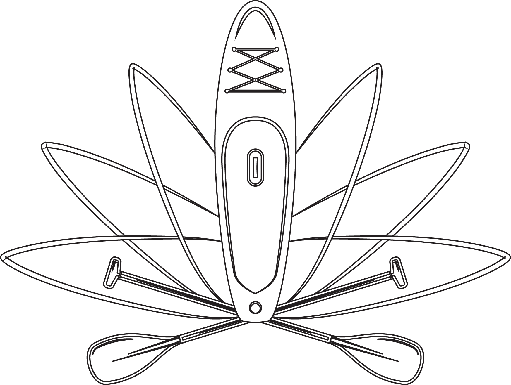 Paddle Board Yoga @ Deep Creek