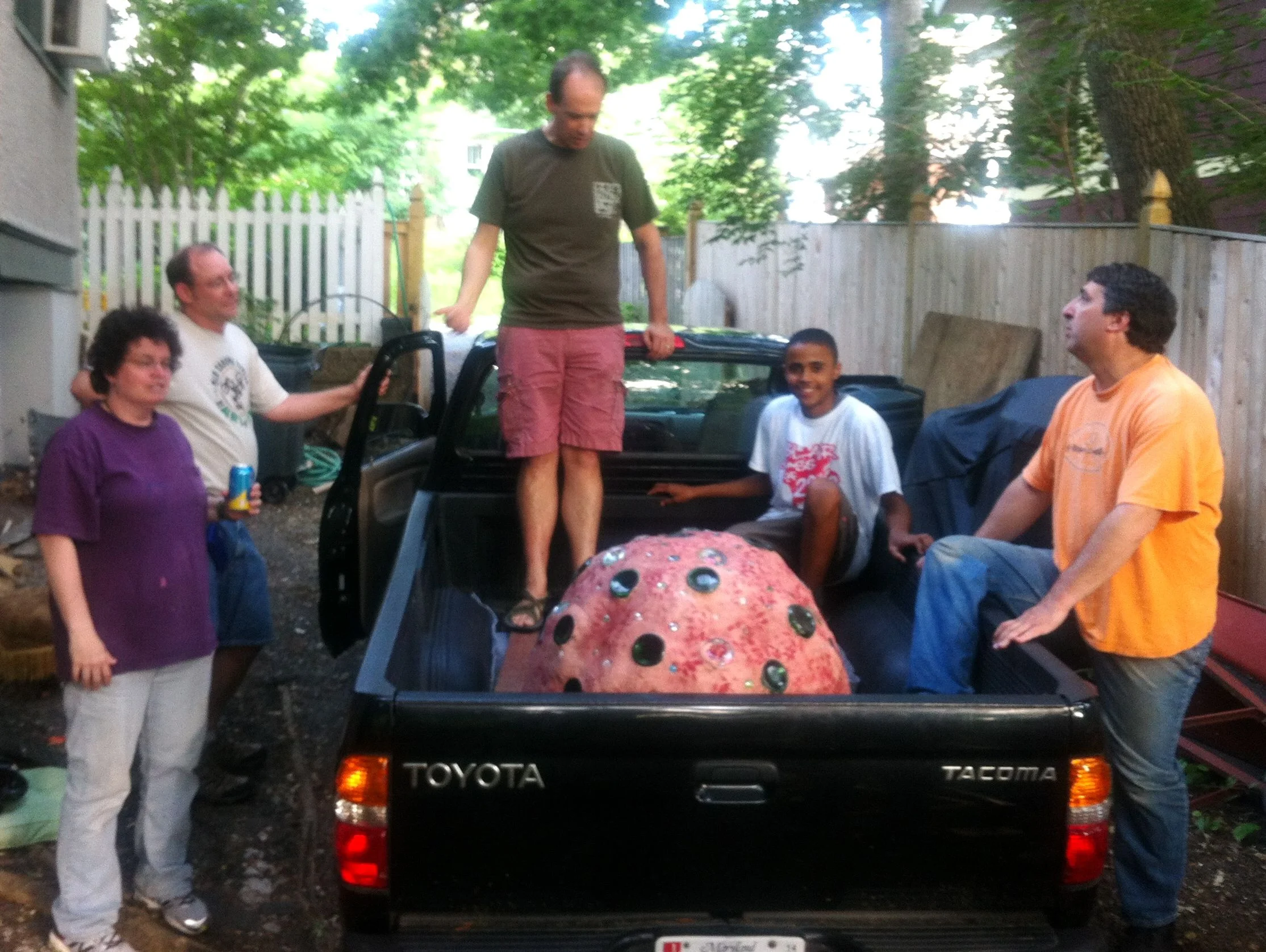 Moving crew! Thanks to Rich, Chuck, Davin and Steve