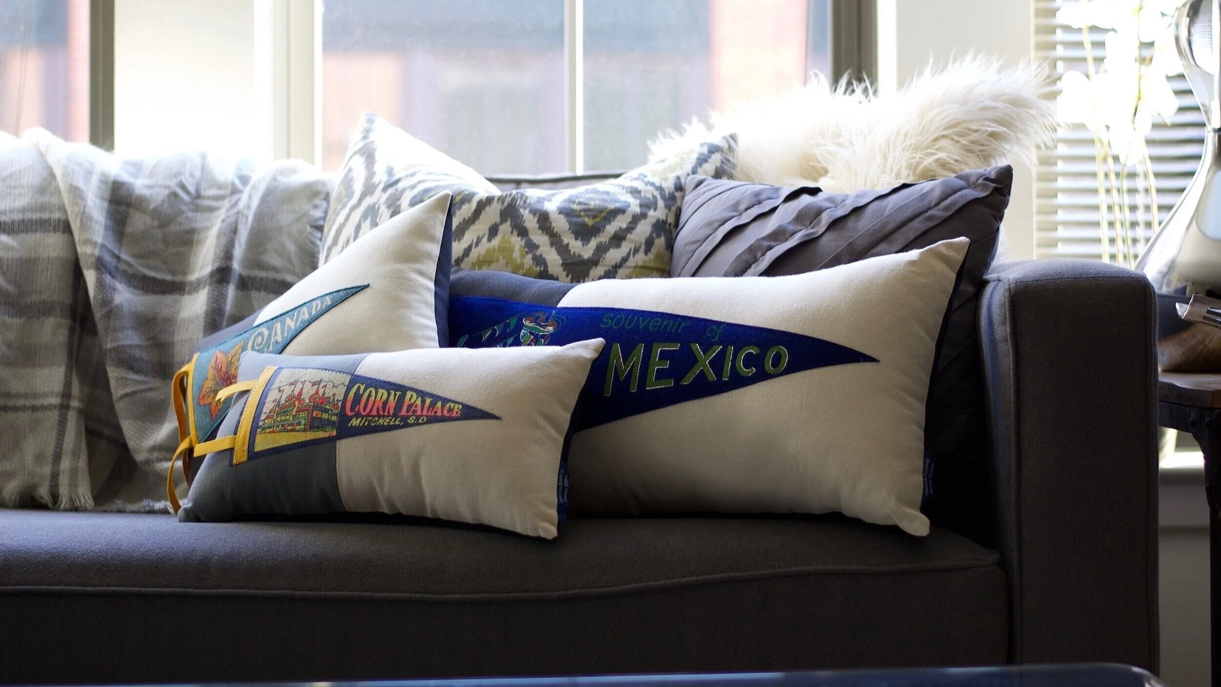 American Roadtrip Pillows