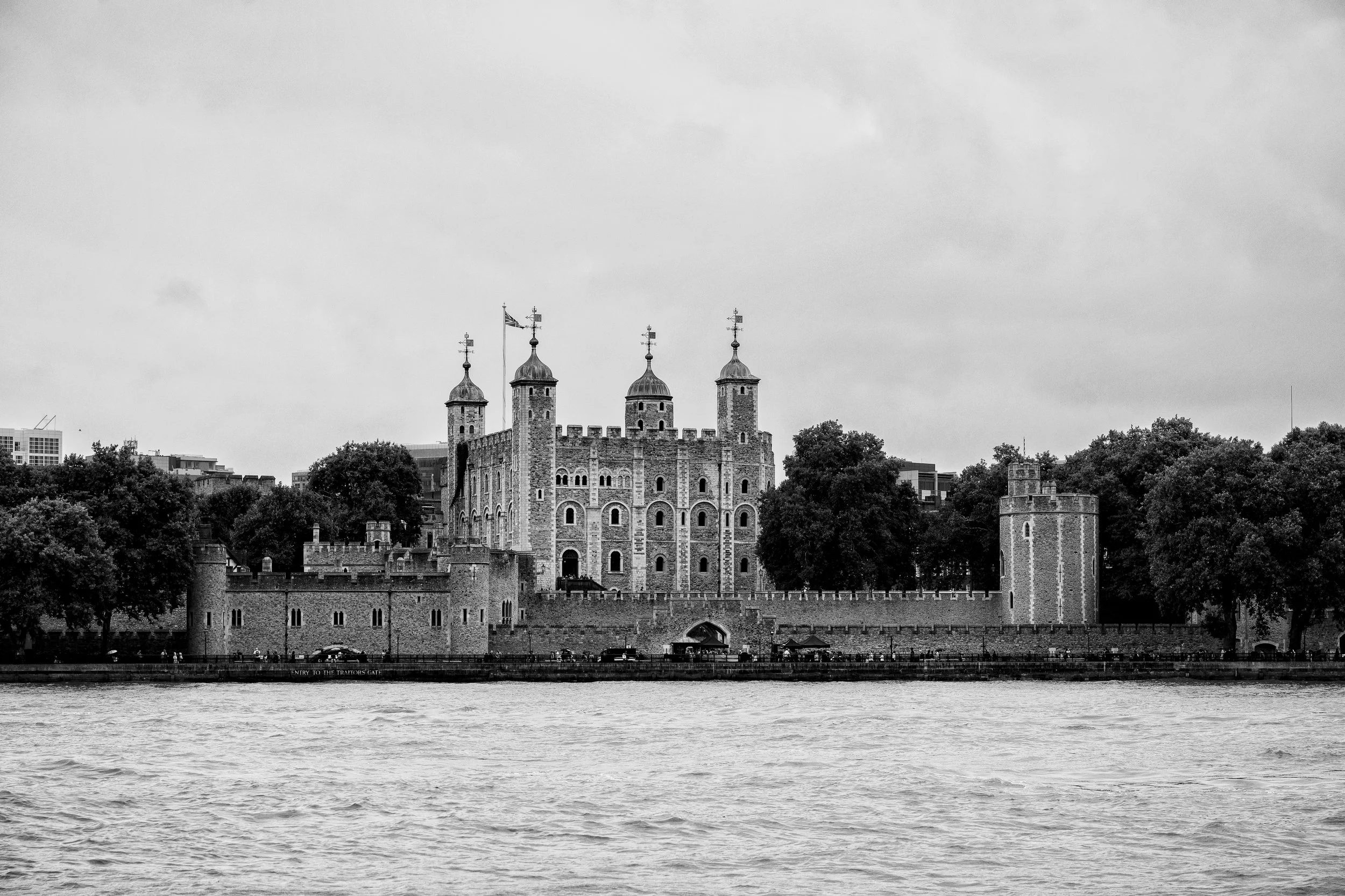 London - England - Tower of London - Black and White .jpg