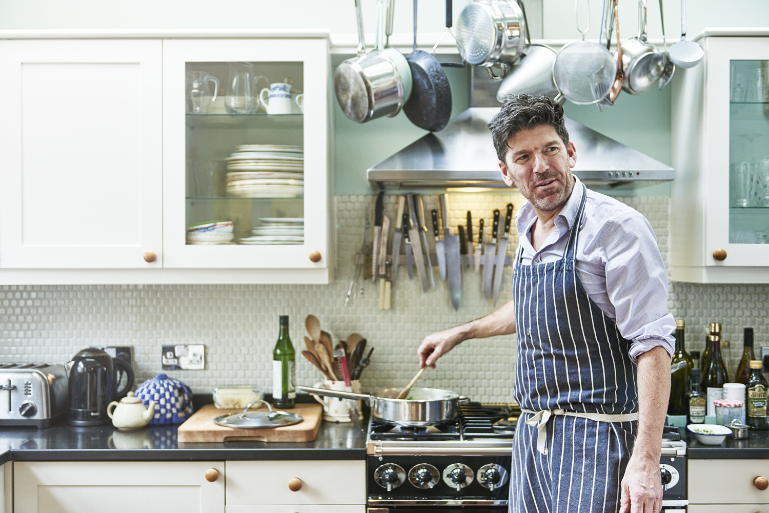 Russell Norman Cookbook Recipe book cookbook cook photographer food & drink and drink and food photography London UK. Esquire Chef portrait portraits picture pictures pic