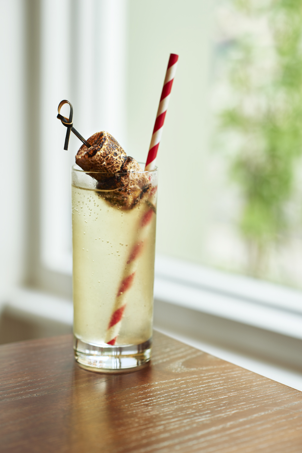 CAMPSIDE COLADA: bacardi - bbq pineapple - ‘lime’ - toasted coconut - house marshmallow soda