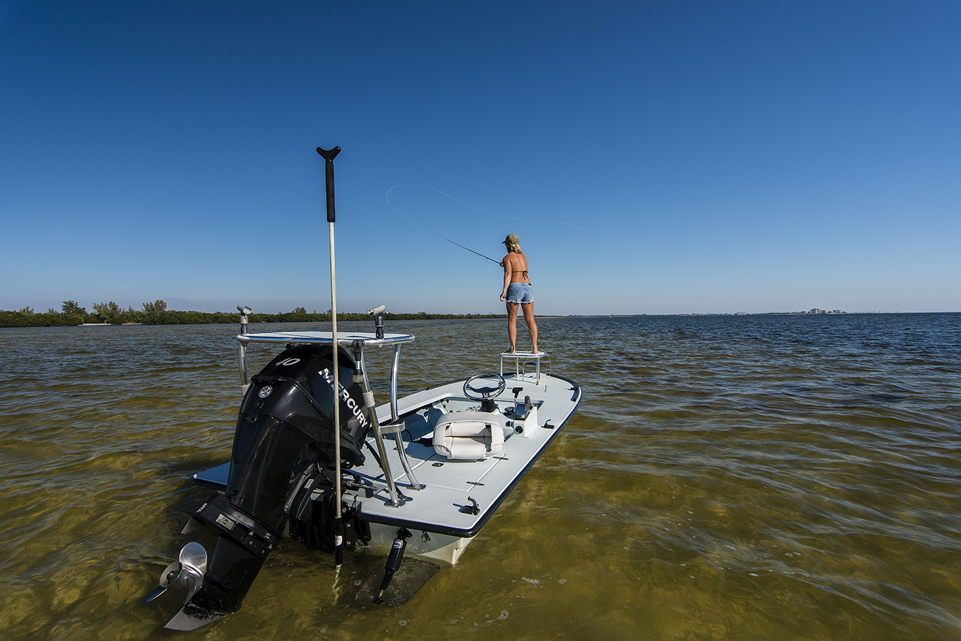 Dialing in my cast for my big move to Belize! Photo by Rick Depaiva