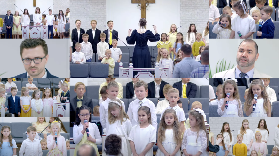 Праздник Пасхи 2025 (с участием детей)