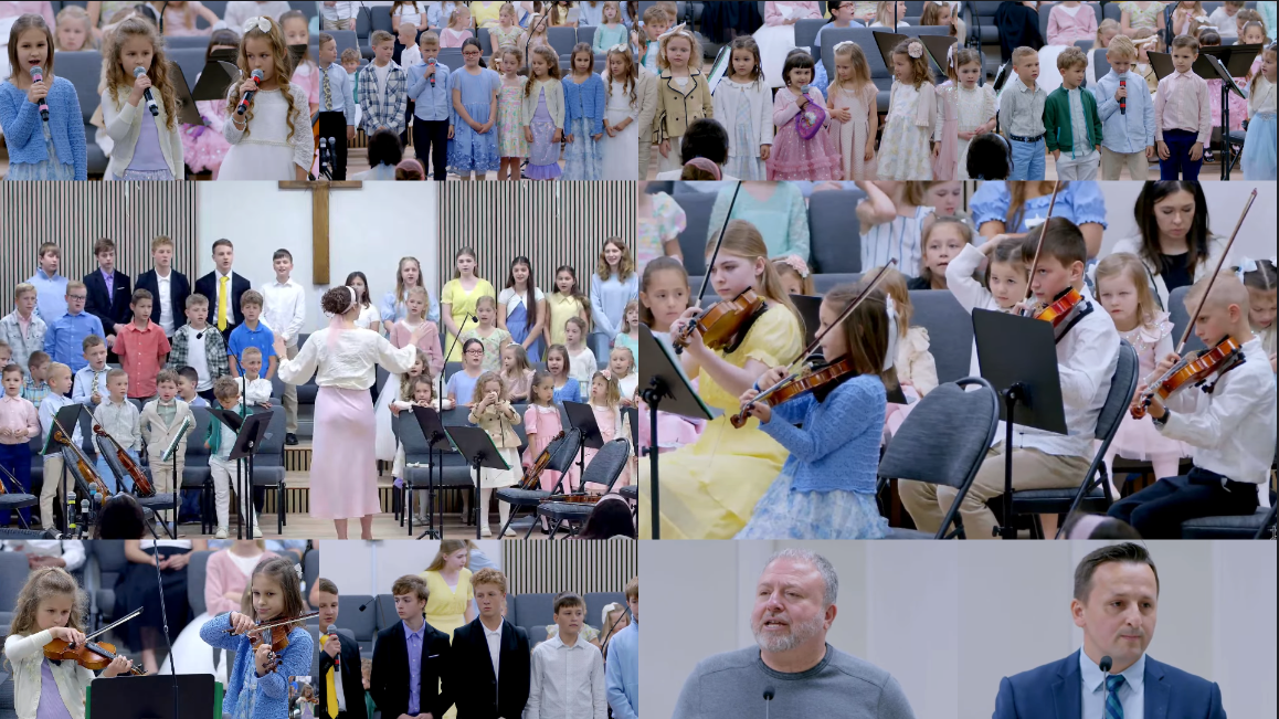 Пасхальное Богослужение (с участием детей, гость Игорь Багиров)