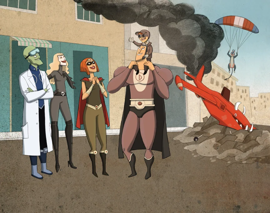 Franken Kitty is safe too!