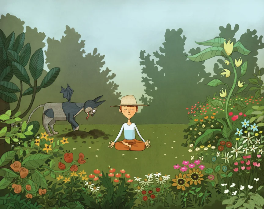 Stop digging holes, Franken Kitty!