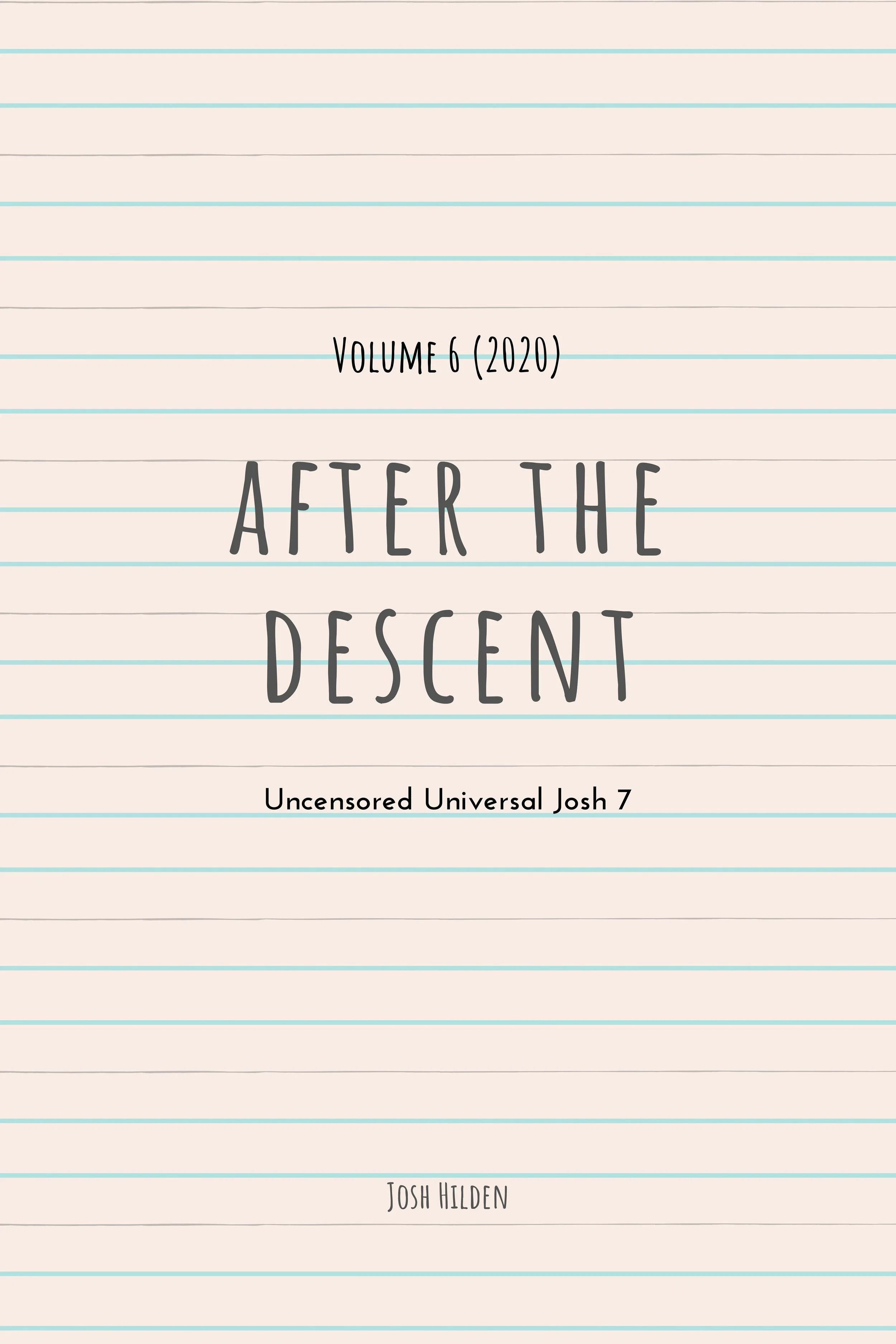 After The Descent Vol 6 (2020) Cover - (EB).jpg