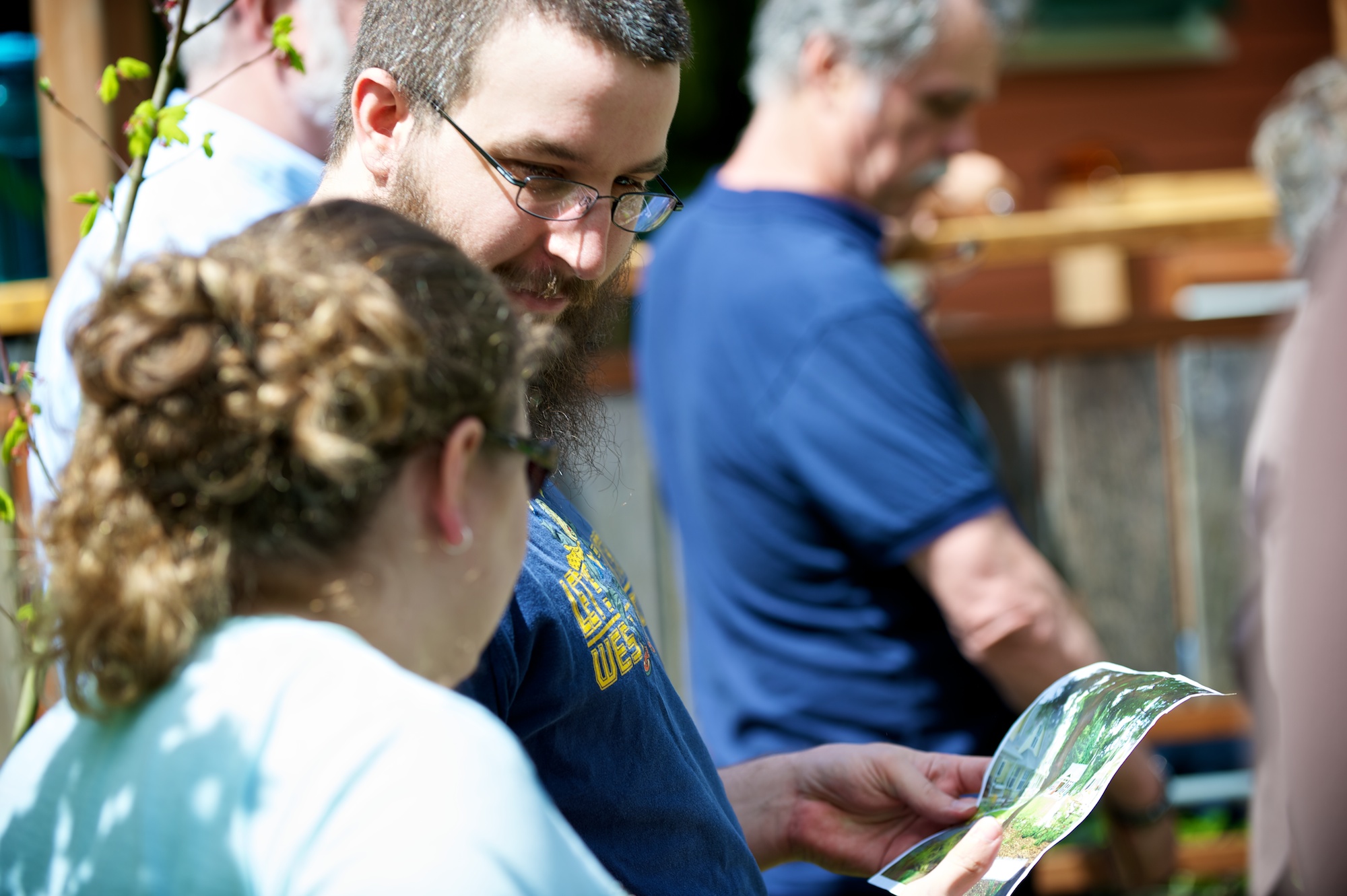 Everyone getting inspired with everything they had learned at the workshop.