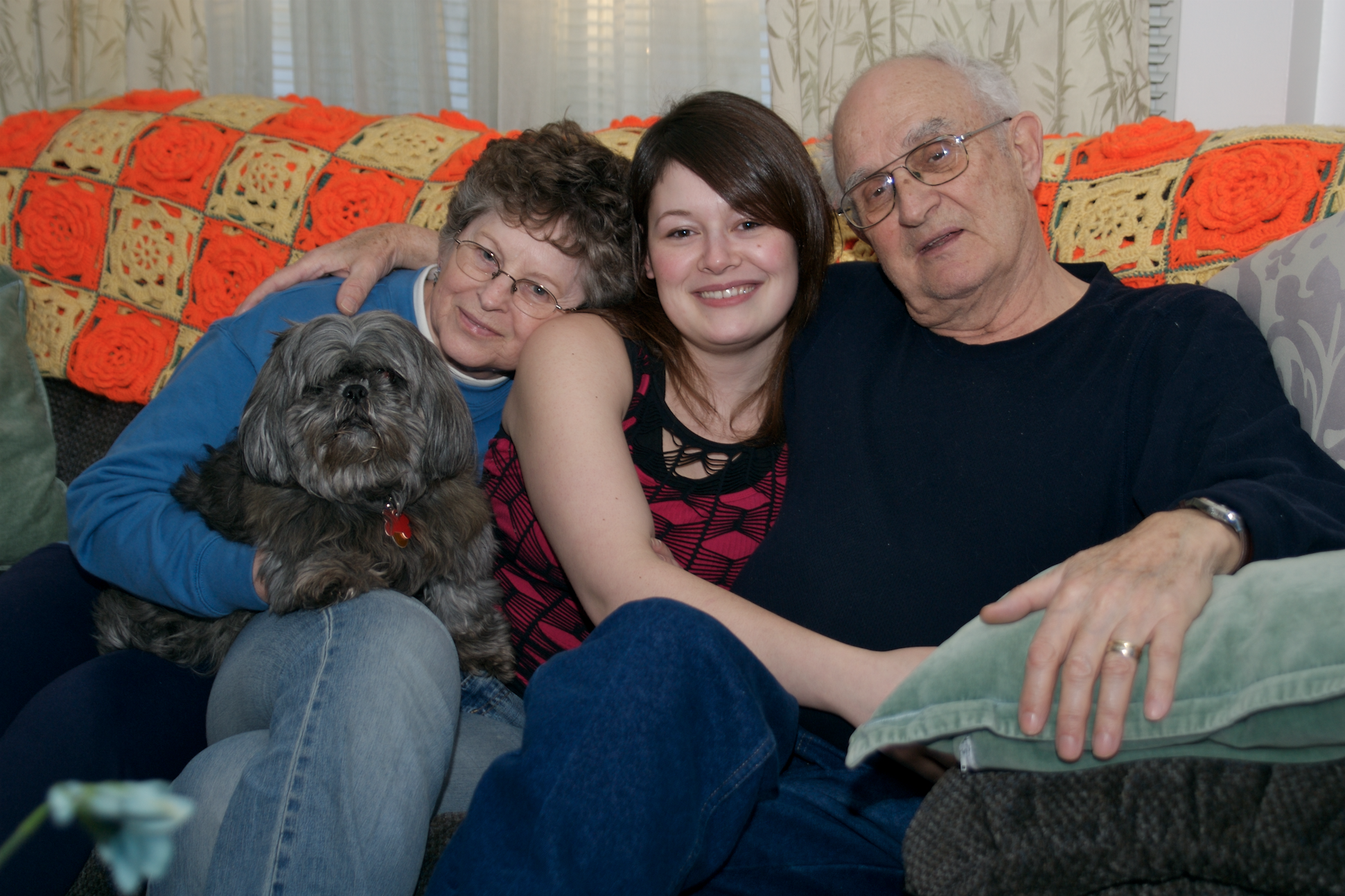 Thank You - Mimi & Papa for your love and support.
