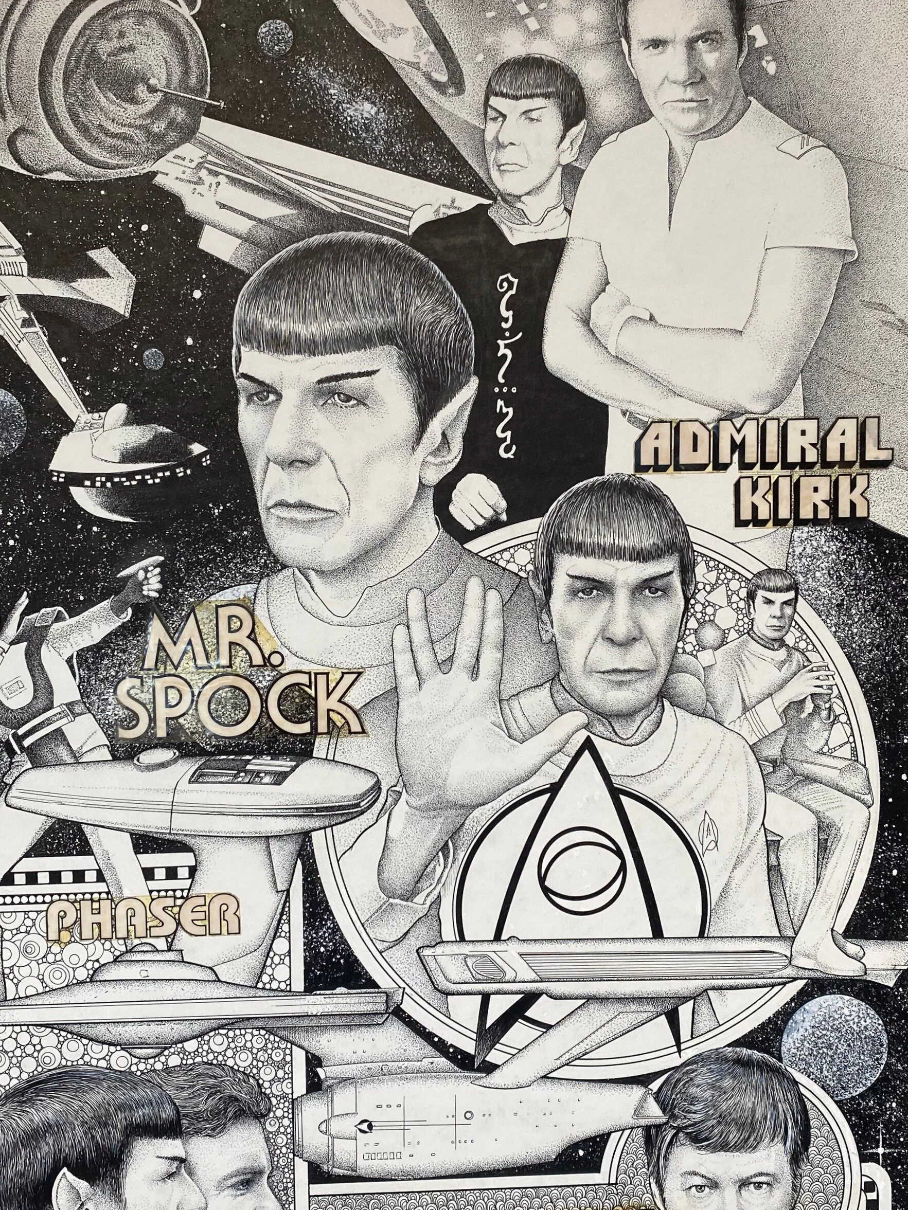 Detail of Star Trek Illustration