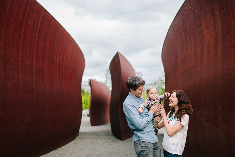 Olympic Sculpture Park family photos