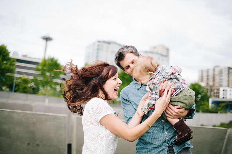 Olympic Sculpture Park family photos