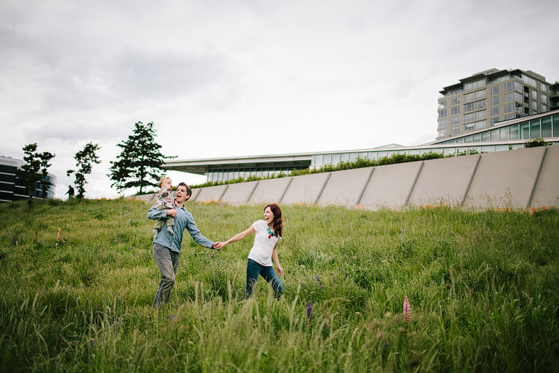 Olympic Sculpture Park family photos