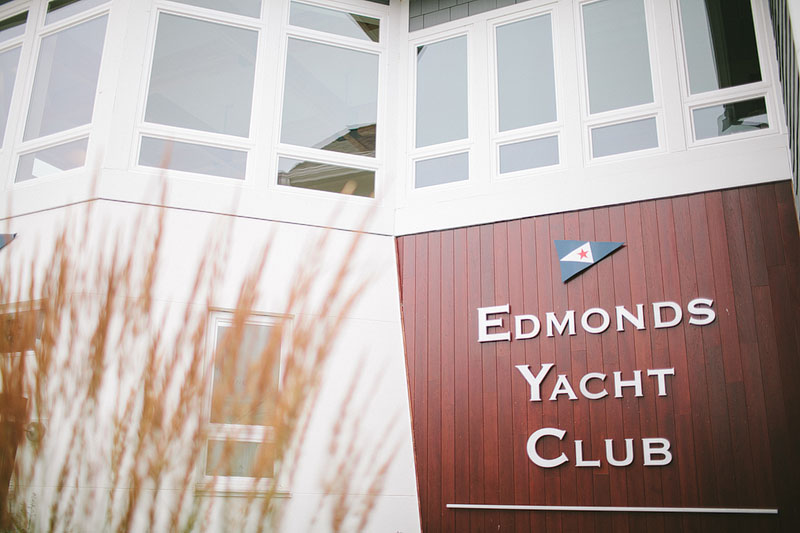 Edmonds Yacht club wedding photos